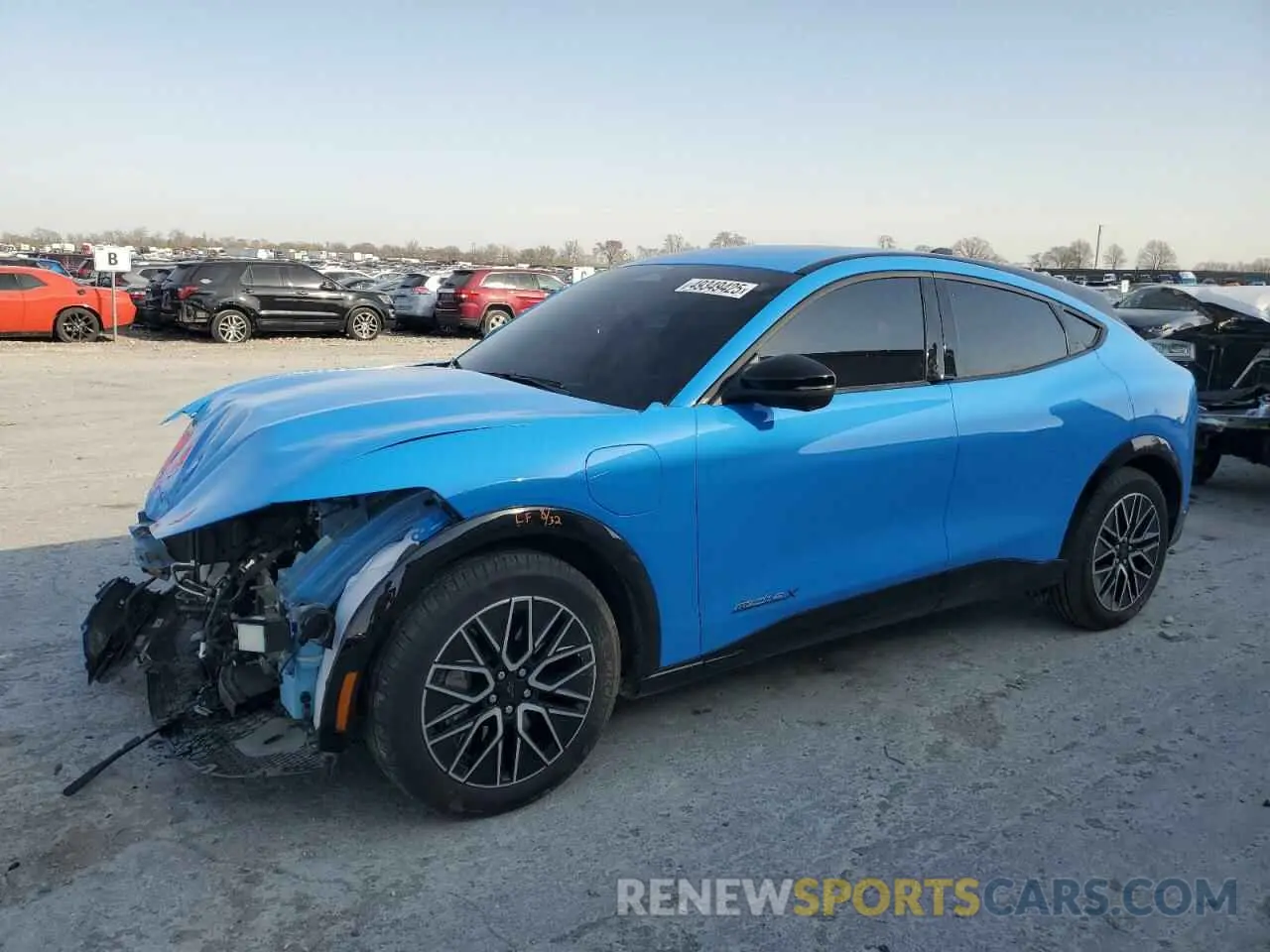 1 Photograph of a damaged car 3FMTK3R78RMA26215 FORD MUSTANG 2024
