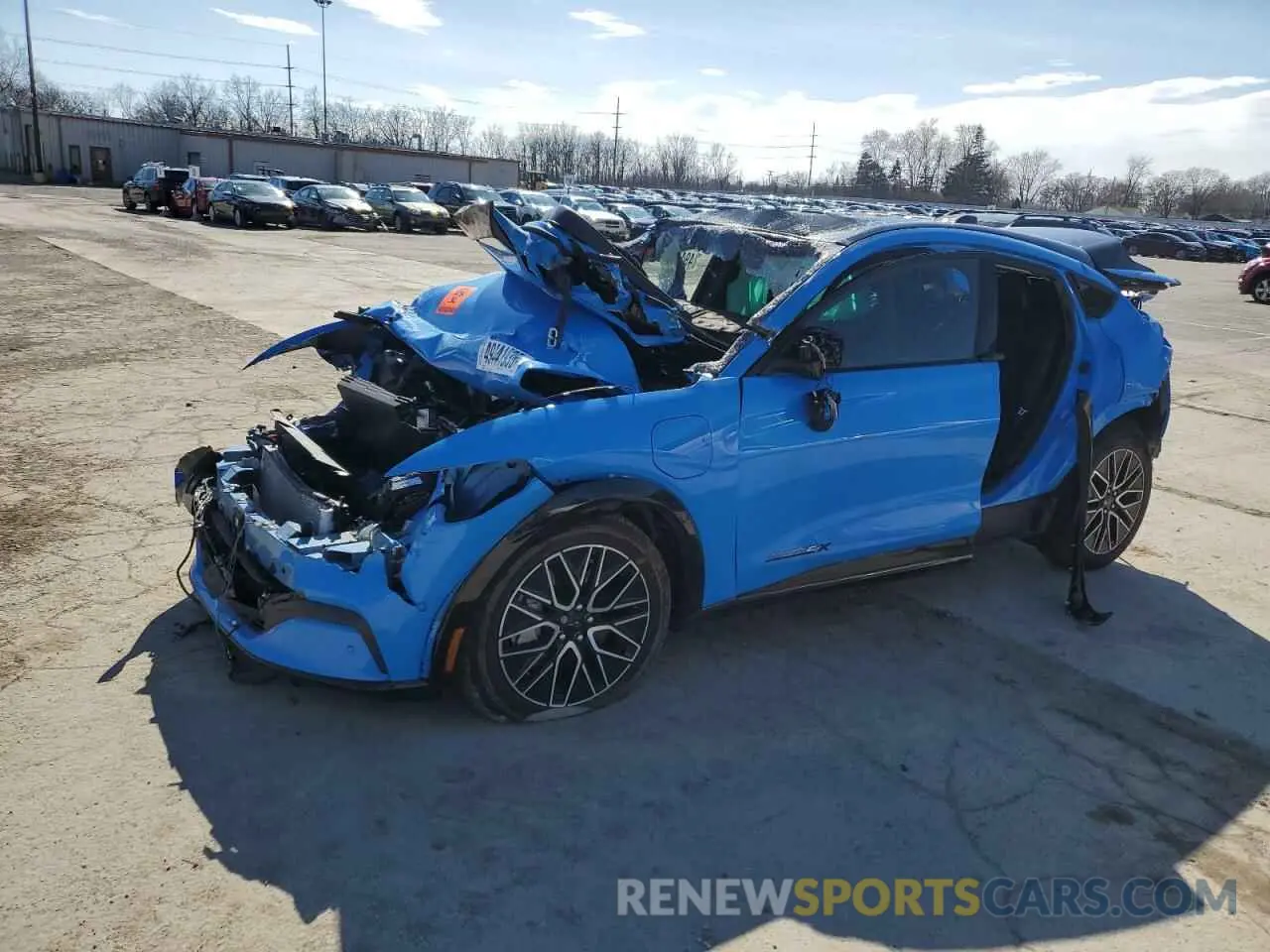 1 Photograph of a damaged car 3FMTK3SU4RMA15048 FORD MUSTANG 2024