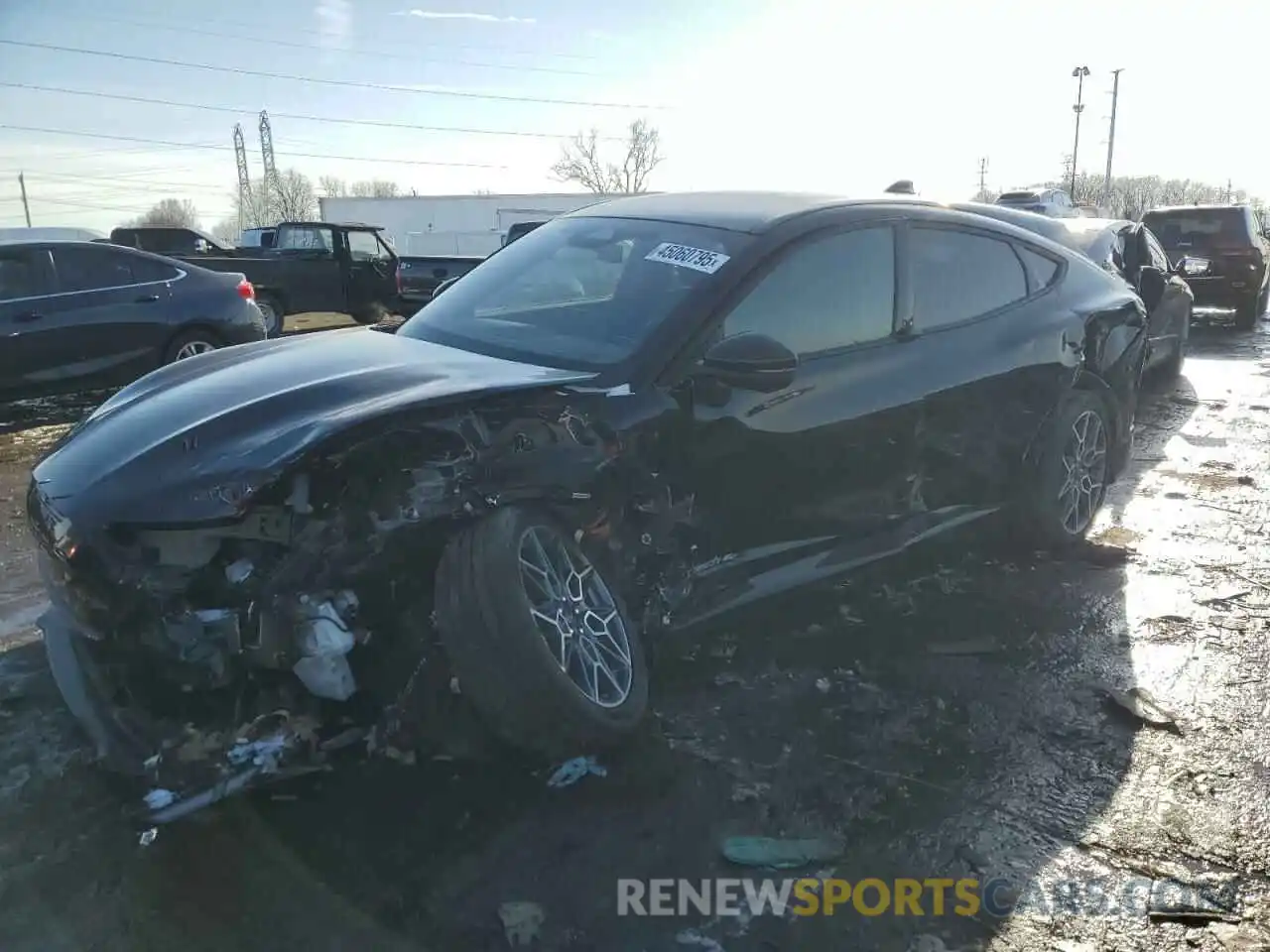 1 Photograph of a damaged car 3FMTK4SX0RMA10848 FORD MUSTANG 2024