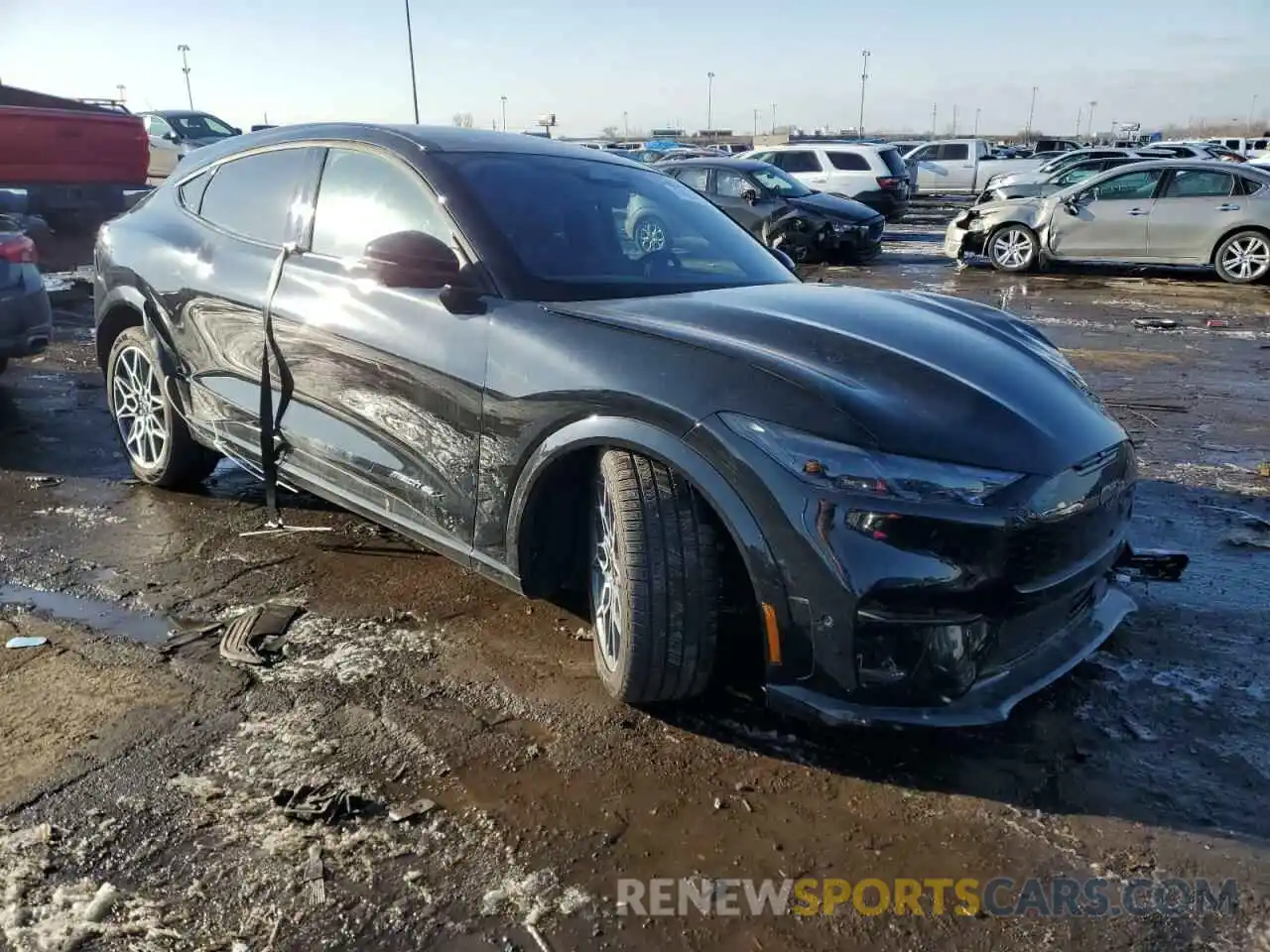 4 Photograph of a damaged car 3FMTK4SX0RMA10848 FORD MUSTANG 2024