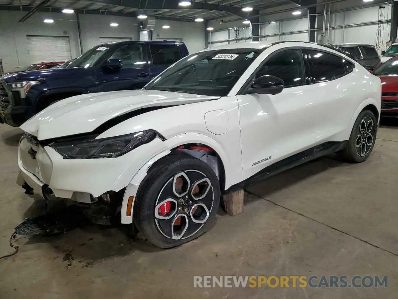1 Photograph of a damaged car 3FMTK4SX4RMA40242 FORD MUSTANG 2024