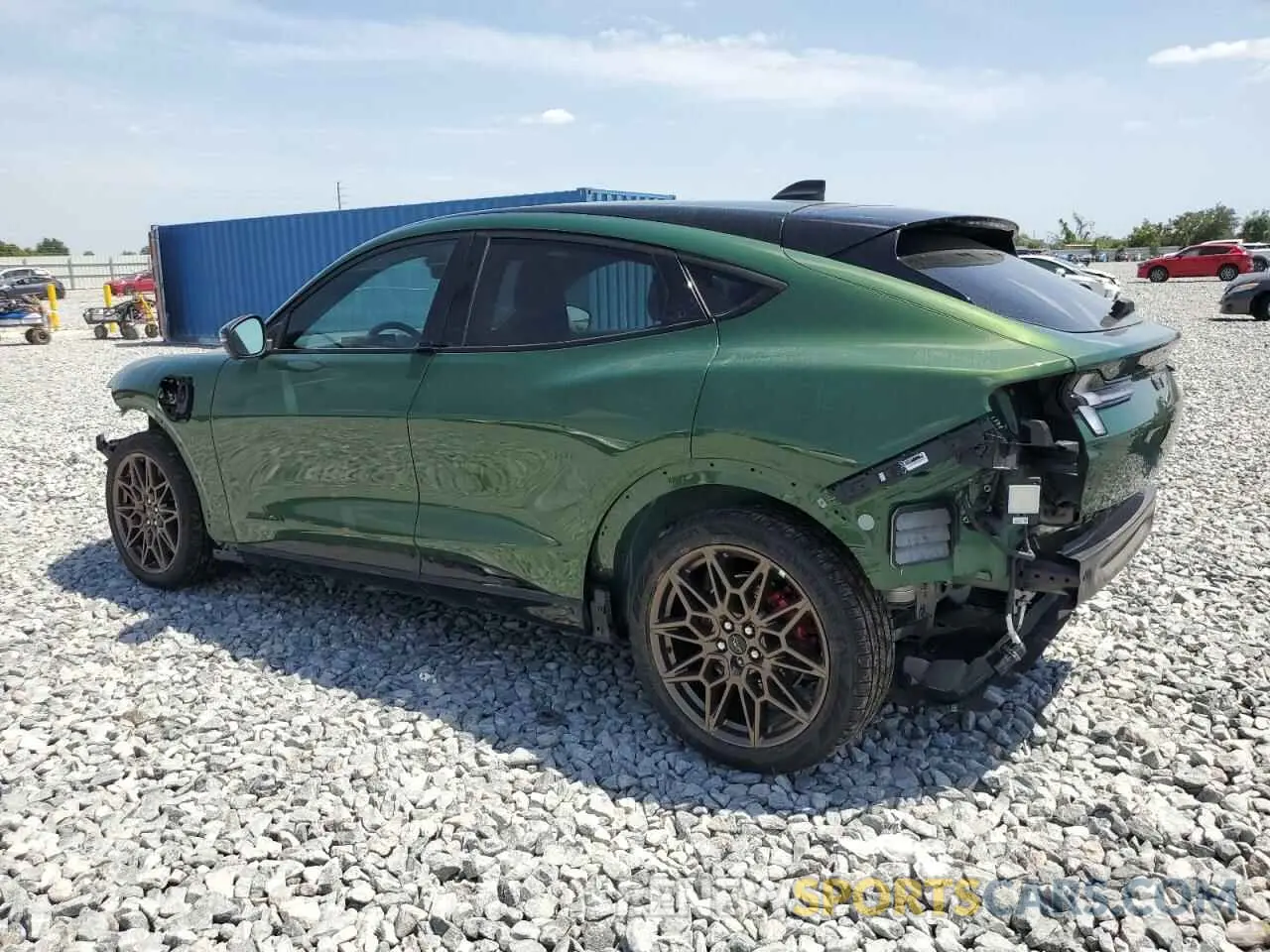 2 Photograph of a damaged car 3FMTK4SX5RMA14779 FORD MUSTANG 2024