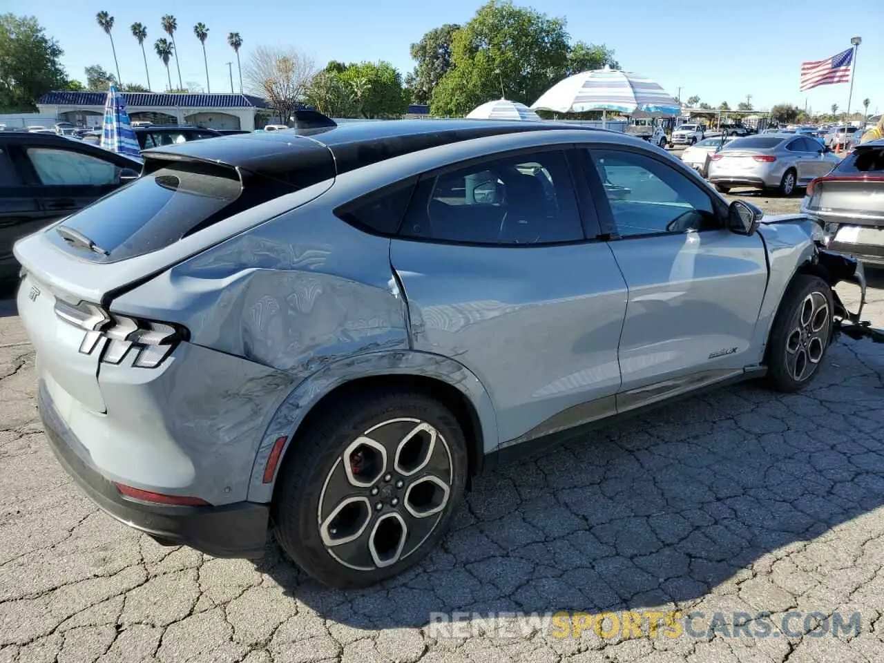 3 Photograph of a damaged car 3FMTK4SX6RMA37388 FORD MUSTANG 2024