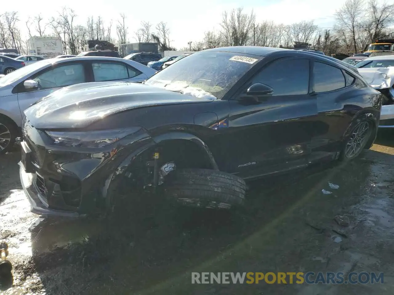 1 Photograph of a damaged car 3FMTK4SX8RMA27672 FORD MUSTANG 2024