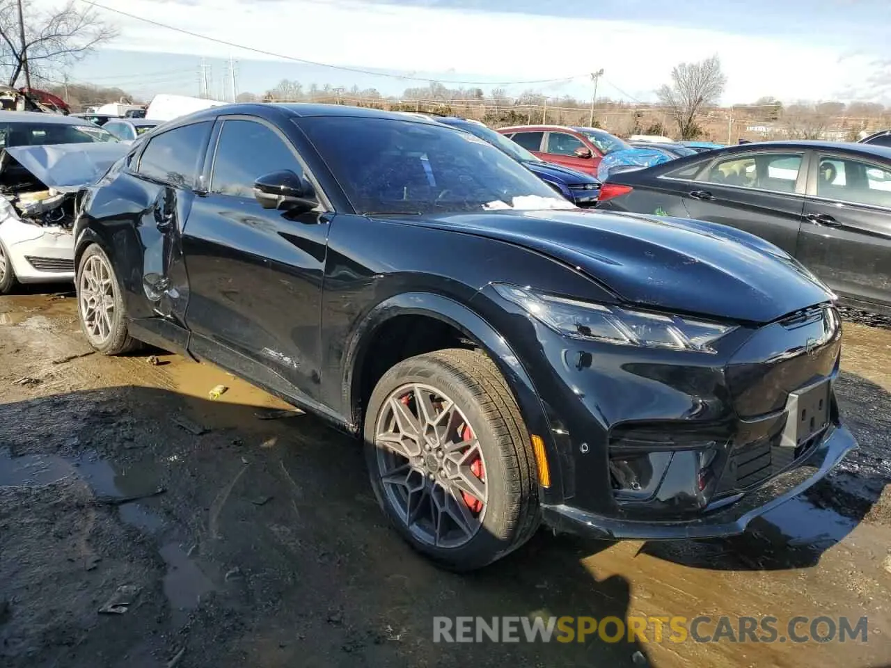 4 Photograph of a damaged car 3FMTK4SX8RMA27672 FORD MUSTANG 2024