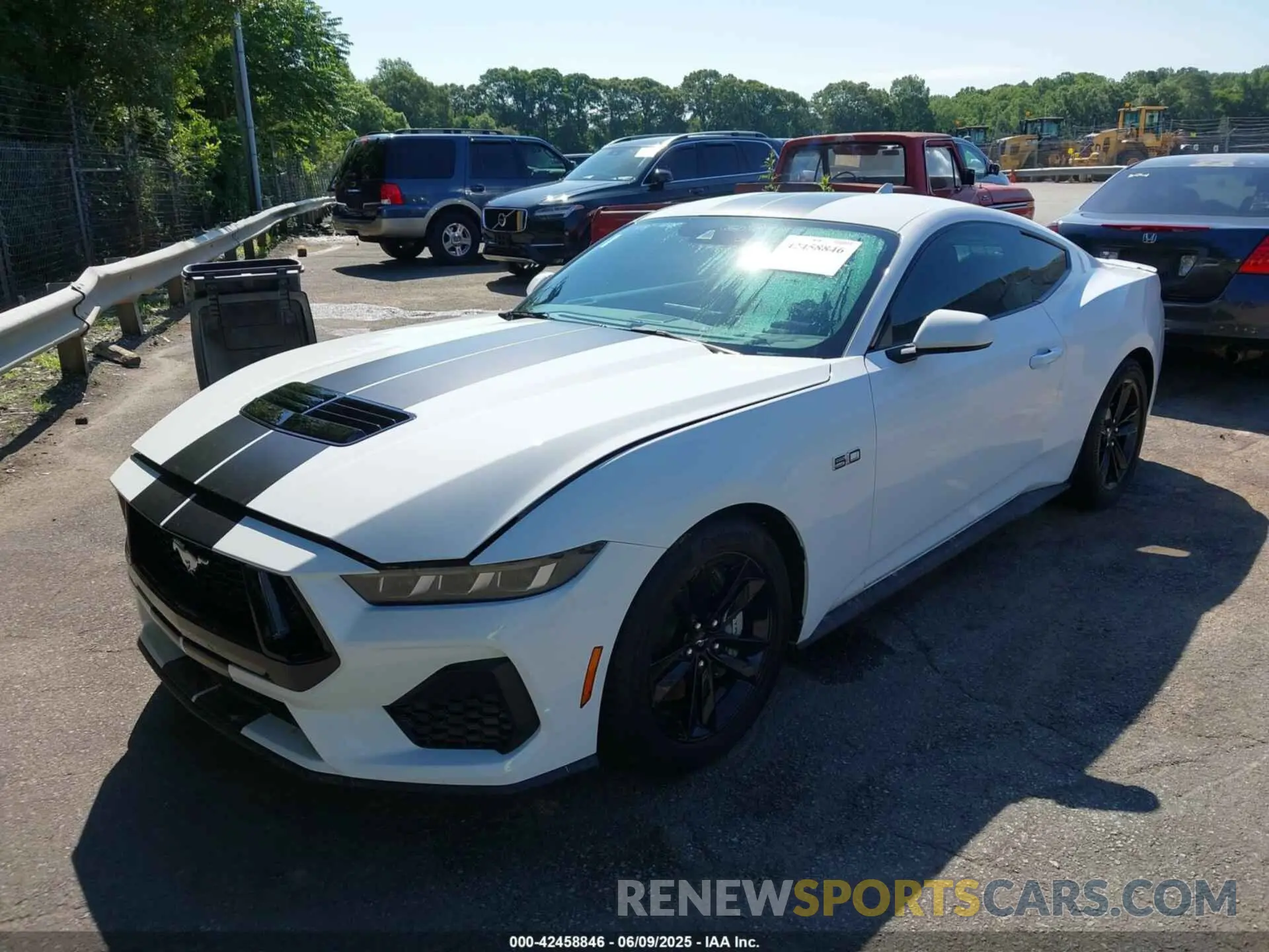 2 Photograph of a damaged car 1FA6P8CF1S5401914 FORD MUSTANG 2025