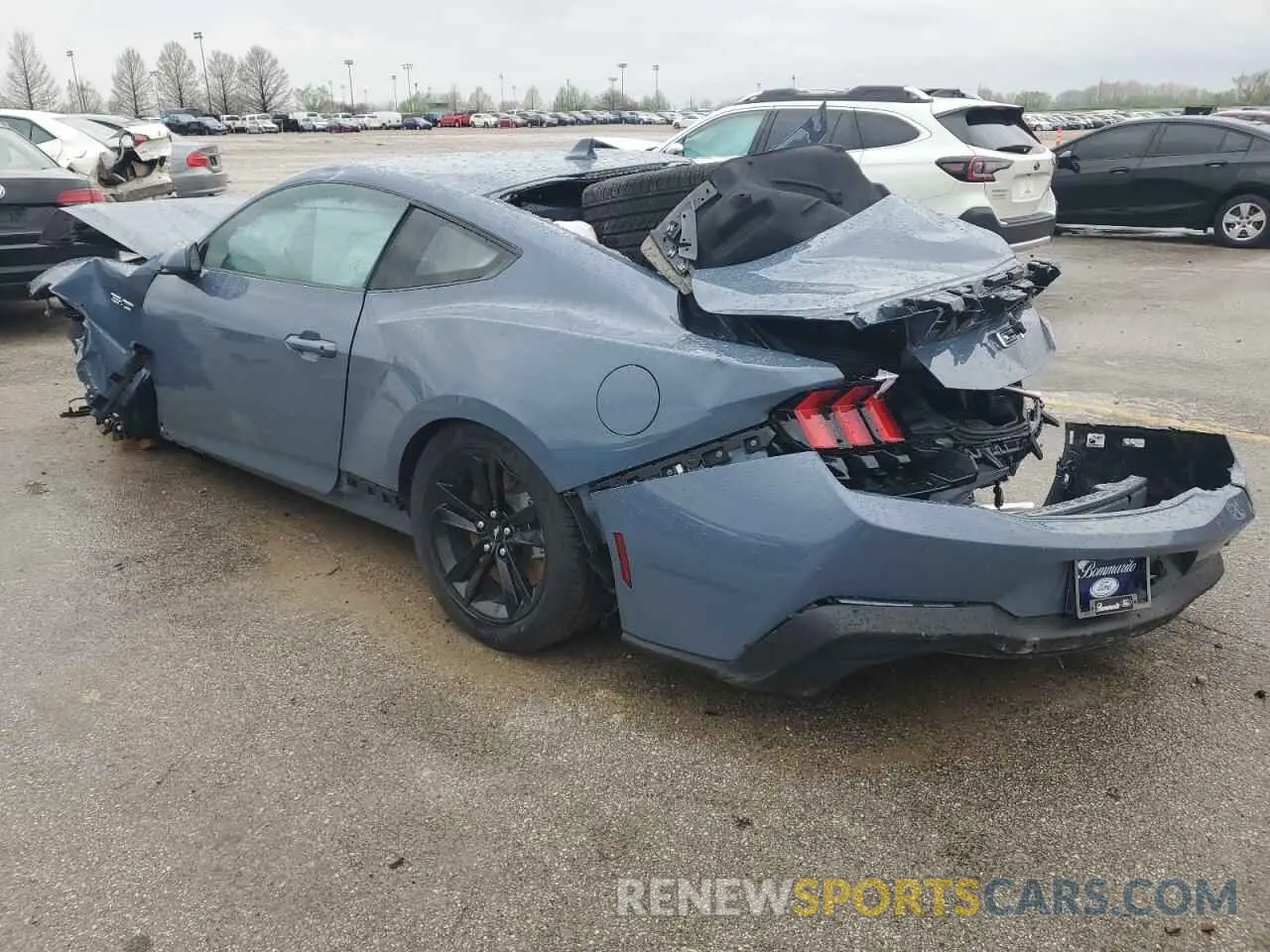 2 Photograph of a damaged car 1FA6P8CF1S5409334 FORD MUSTANG 2025