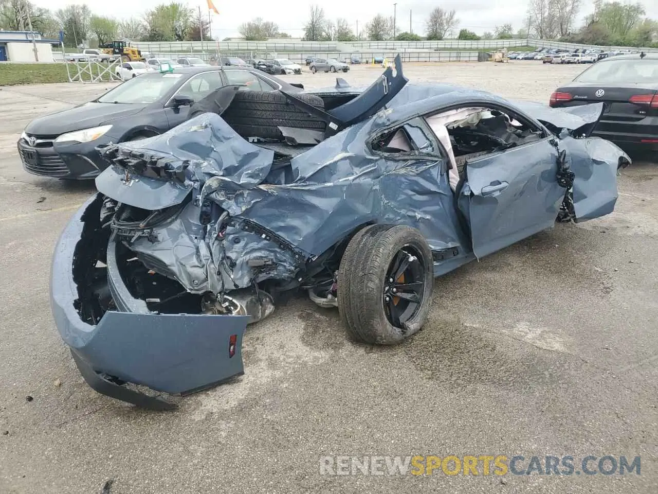 3 Photograph of a damaged car 1FA6P8CF1S5409334 FORD MUSTANG 2025
