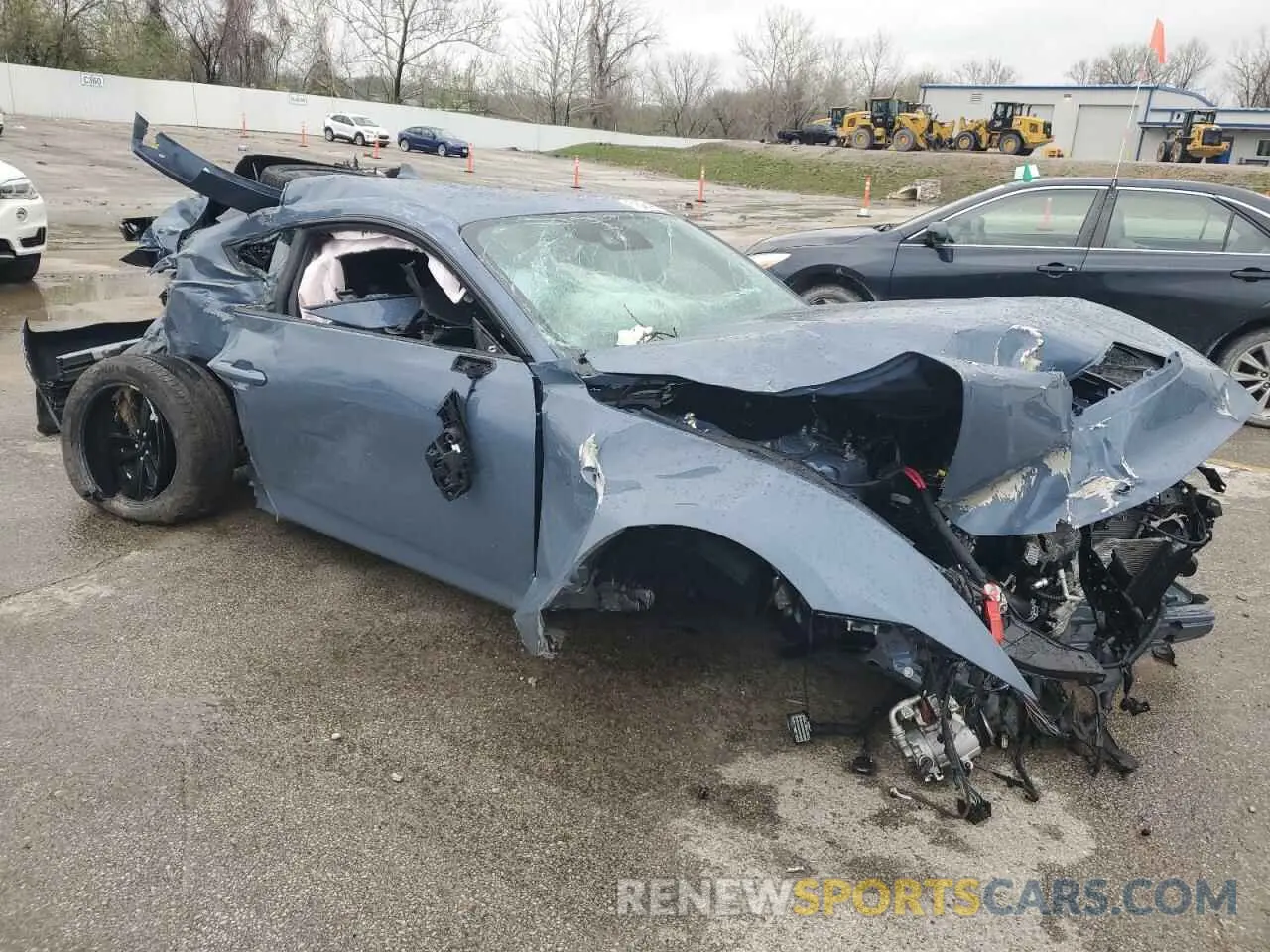 4 Photograph of a damaged car 1FA6P8CF1S5409334 FORD MUSTANG 2025