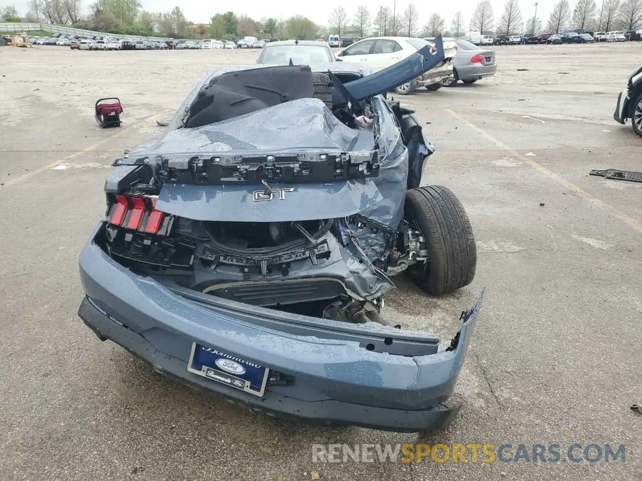 6 Photograph of a damaged car 1FA6P8CF1S5409334 FORD MUSTANG 2025