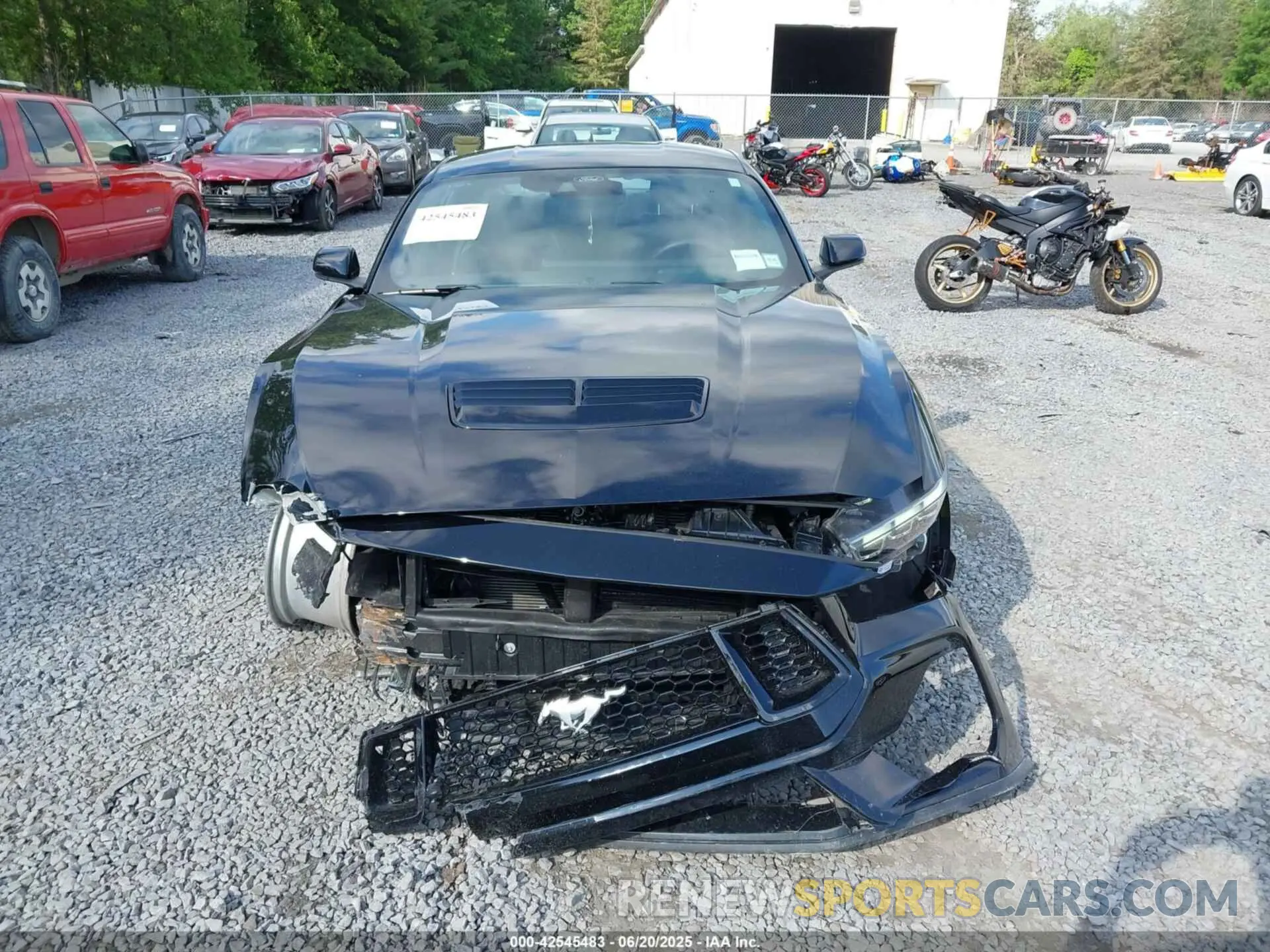 12 Photograph of a damaged car 1FA6P8CF4S5403821 FORD MUSTANG 2025