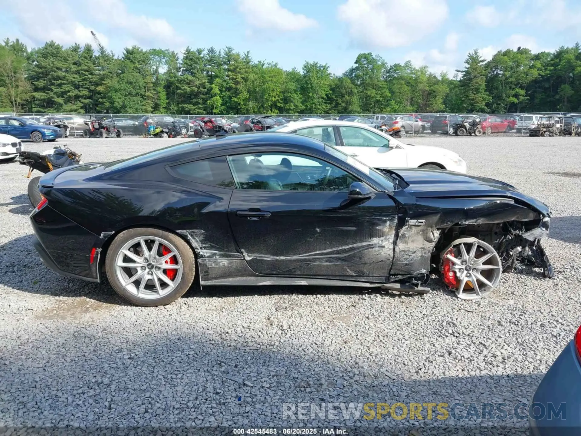 13 Photograph of a damaged car 1FA6P8CF4S5403821 FORD MUSTANG 2025