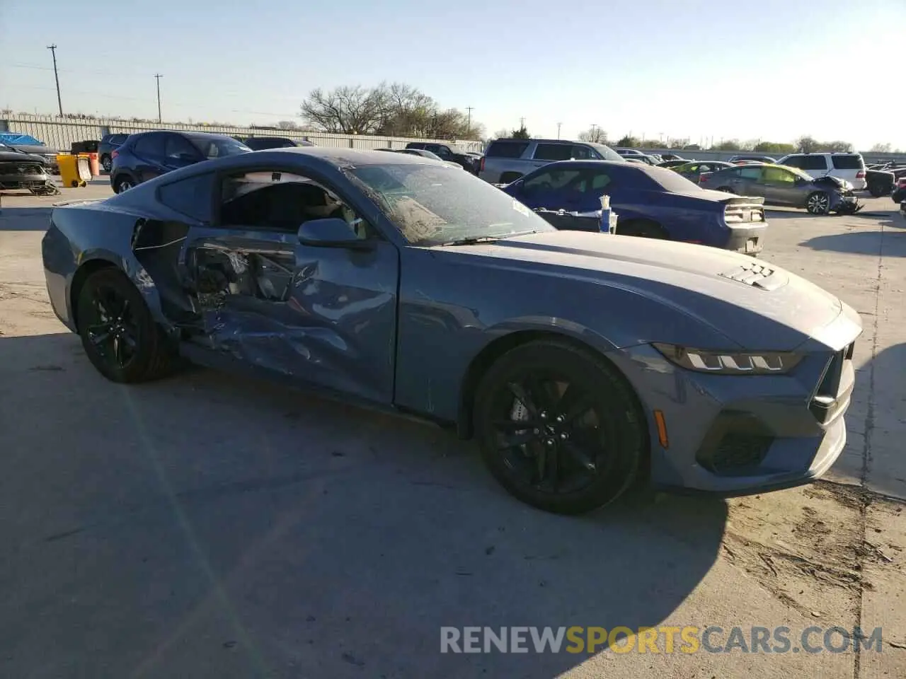 4 Photograph of a damaged car 1FA6P8CF5S5403195 FORD MUSTANG 2025