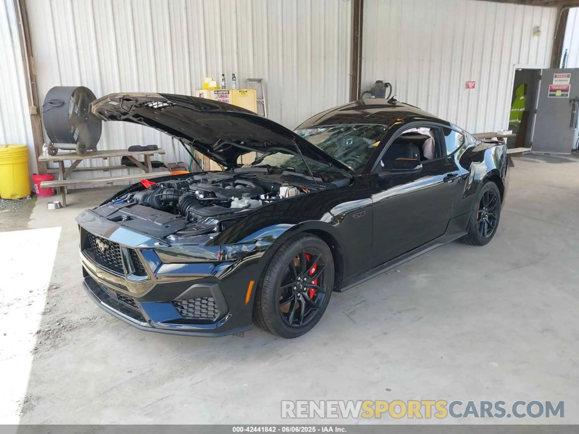 2 Photograph of a damaged car 1FA6P8CF7S5400976 FORD MUSTANG 2025