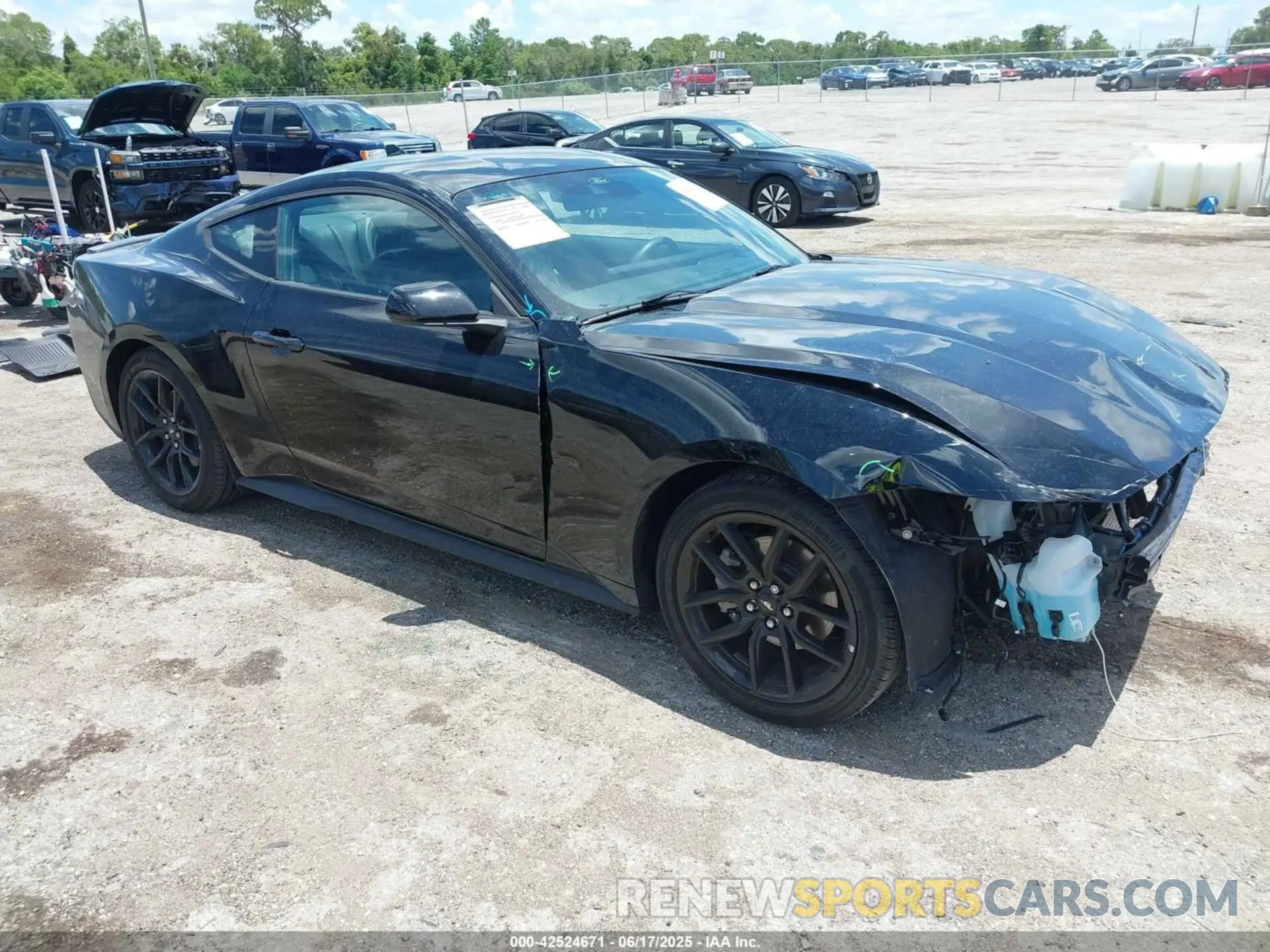 1 Photograph of a damaged car 1FA6P8TH0S5103047 FORD MUSTANG 2025