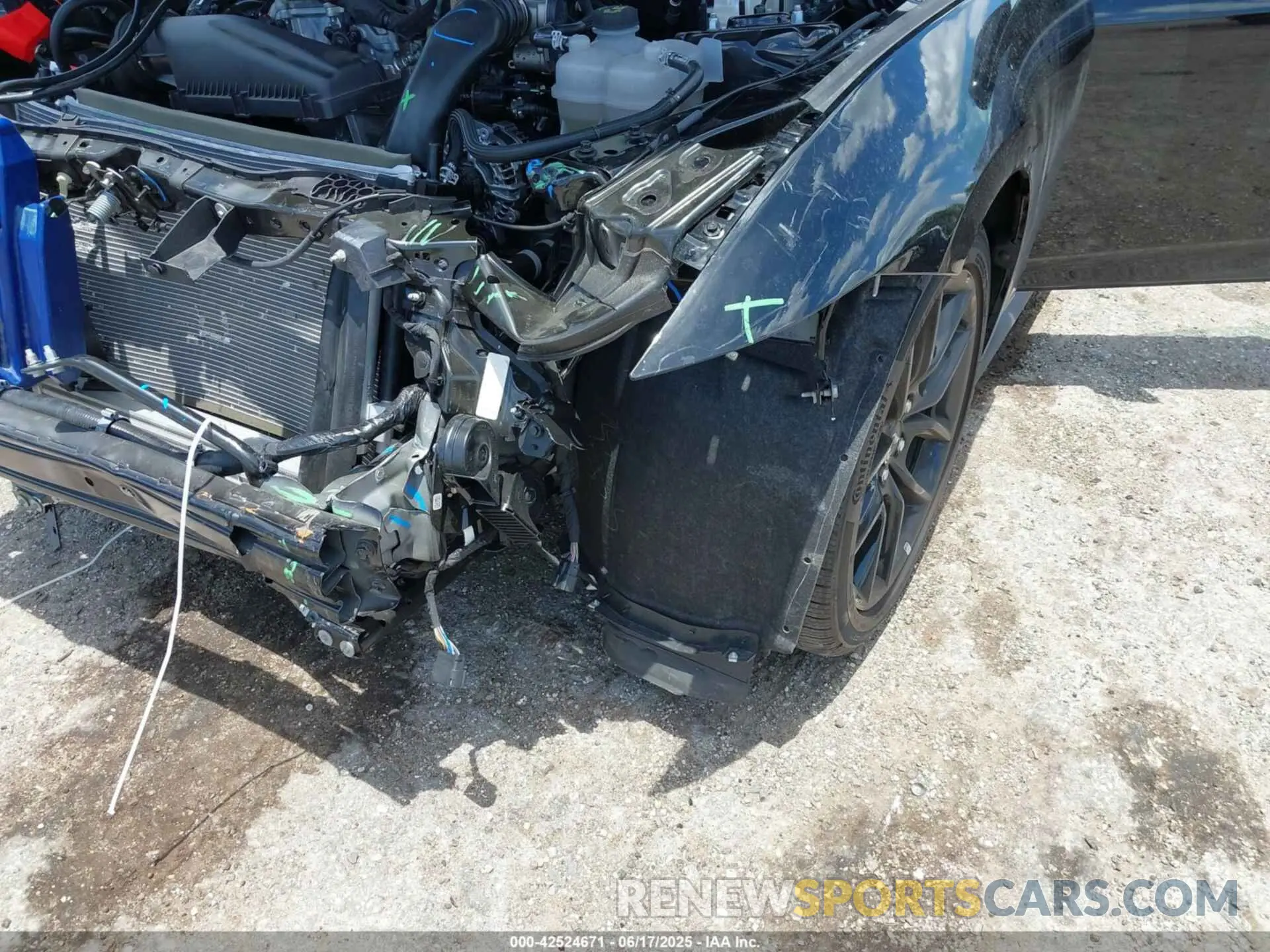 6 Photograph of a damaged car 1FA6P8TH0S5103047 FORD MUSTANG 2025