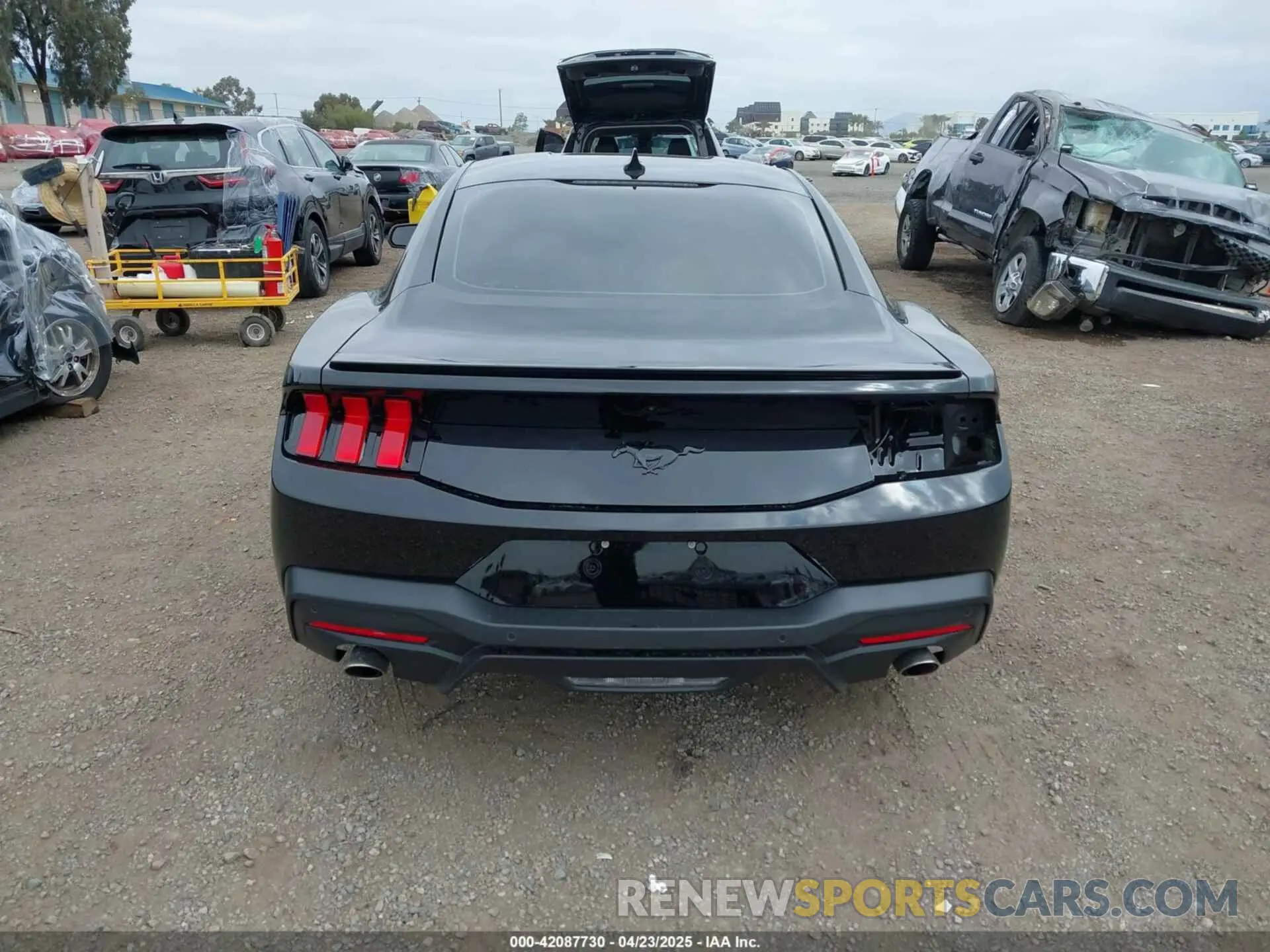 17 Photograph of a damaged car 1FA6P8TH5S5110267 FORD MUSTANG 2025