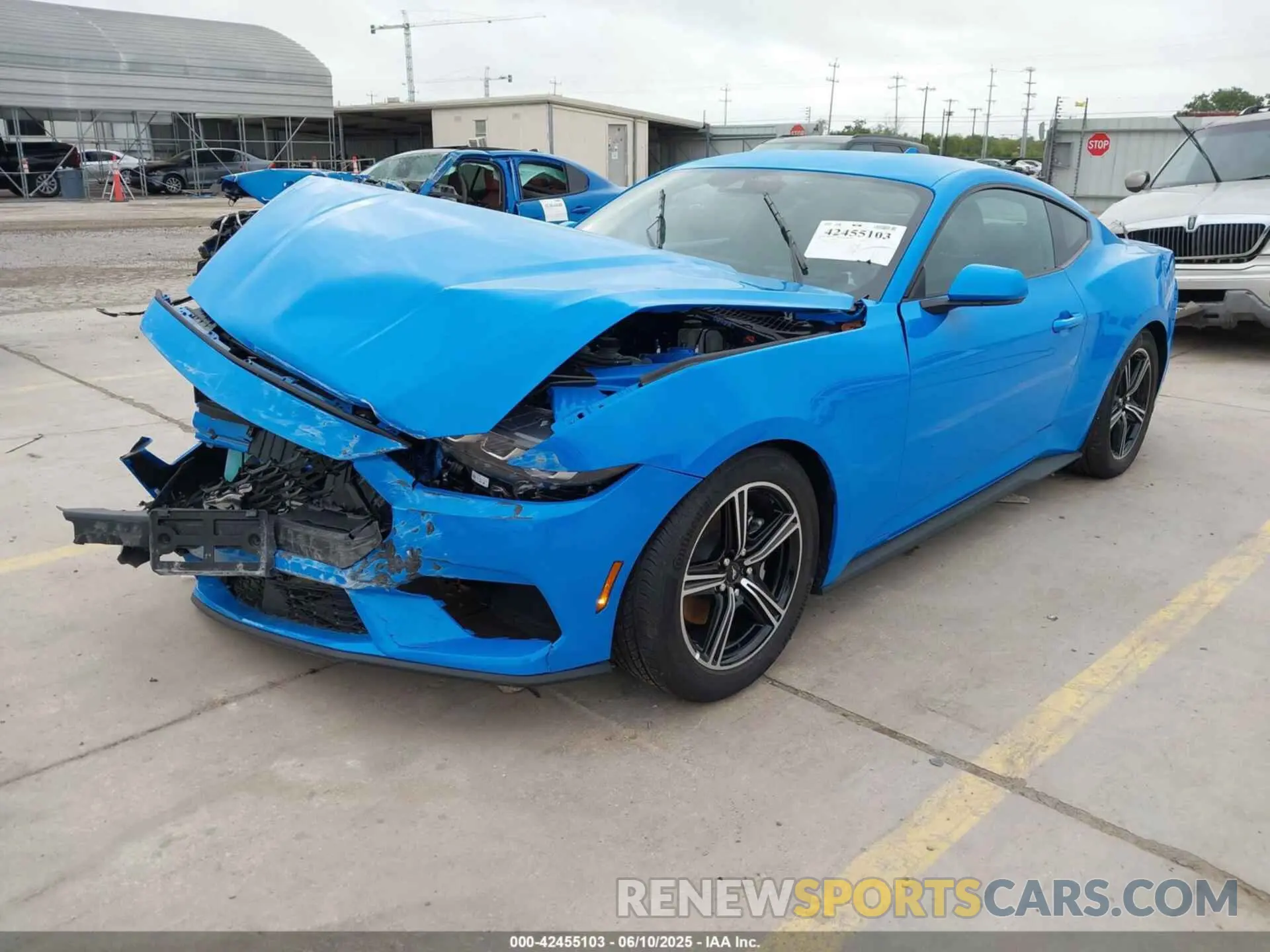 2 Photograph of a damaged car 1FA6P8TH7S5104146 FORD MUSTANG 2025