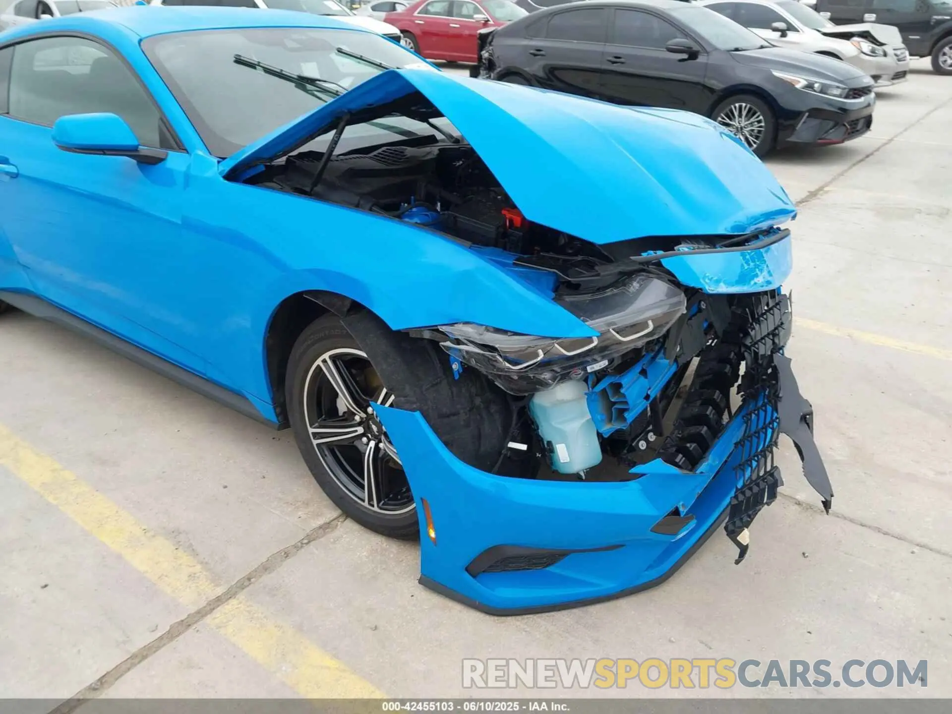 6 Photograph of a damaged car 1FA6P8TH7S5104146 FORD MUSTANG 2025