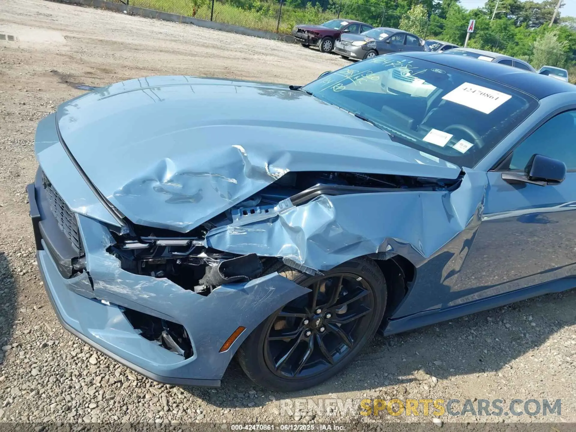 6 Photograph of a damaged car 1FA6P8TH7S5112957 FORD MUSTANG 2025