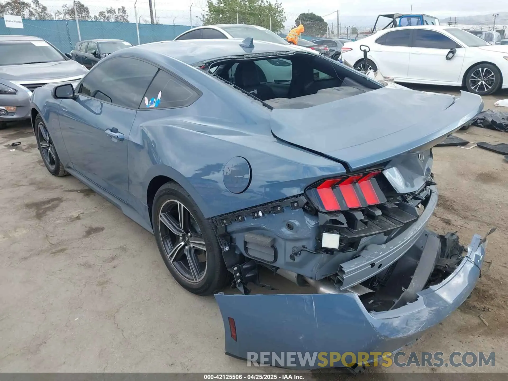 3 Photograph of a damaged car 1FA6P8TH8S5101594 FORD MUSTANG 2025