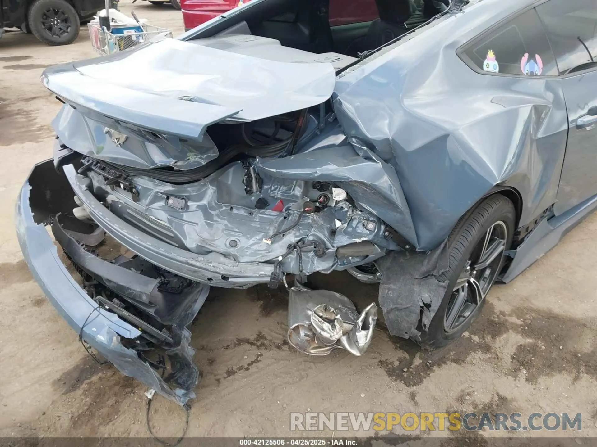 6 Photograph of a damaged car 1FA6P8TH8S5101594 FORD MUSTANG 2025