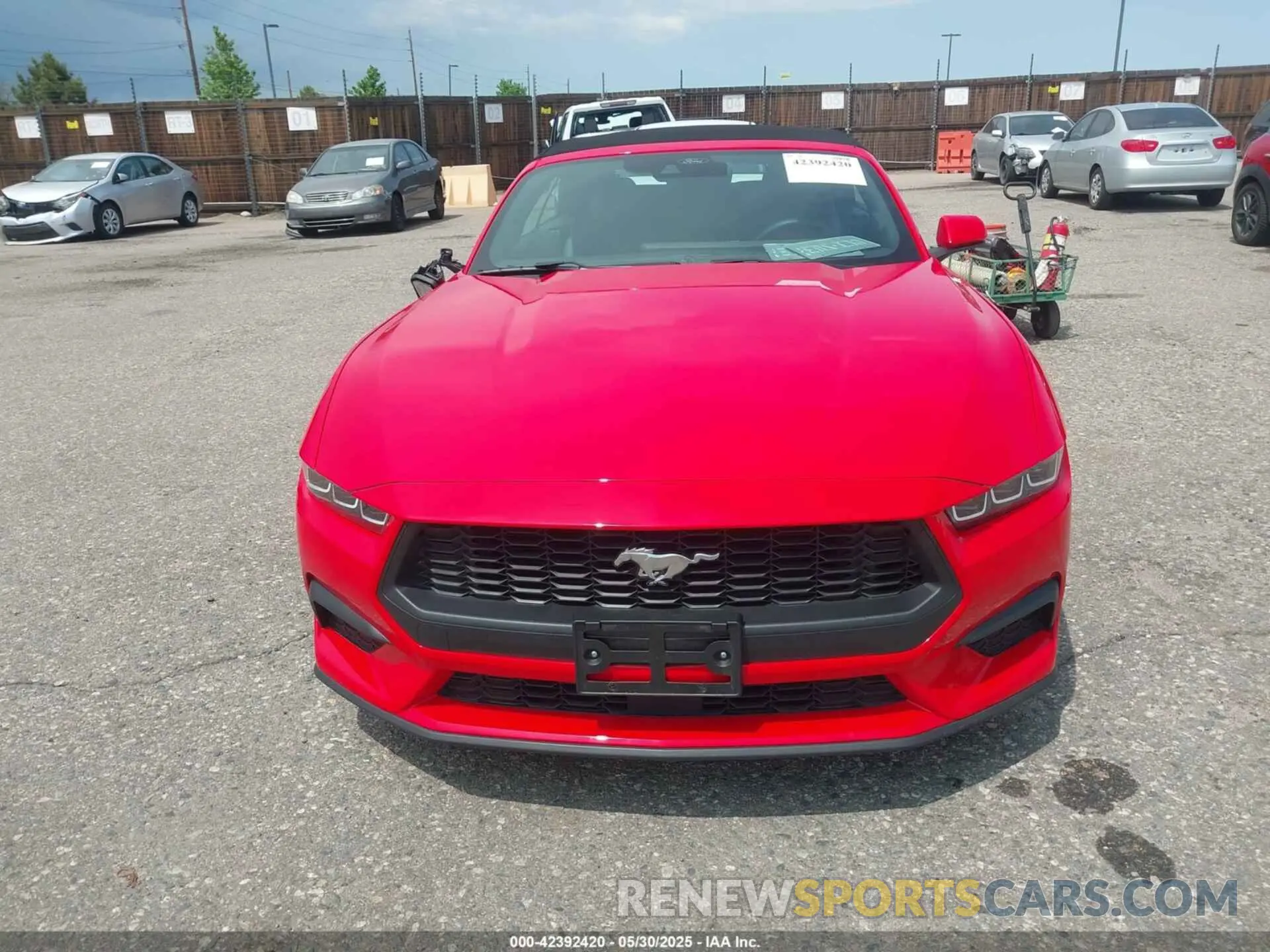 12 Photograph of a damaged car 1FAGP8UH4S5105130 FORD MUSTANG 2025