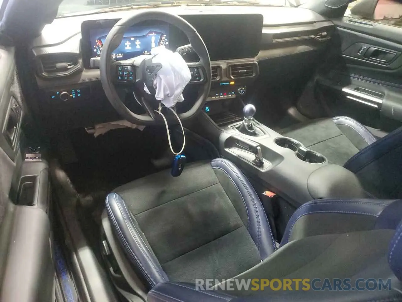 8 Photograph of a damaged car 1FA6P8R03R5507312 FORD MUSTANG DA 2024
