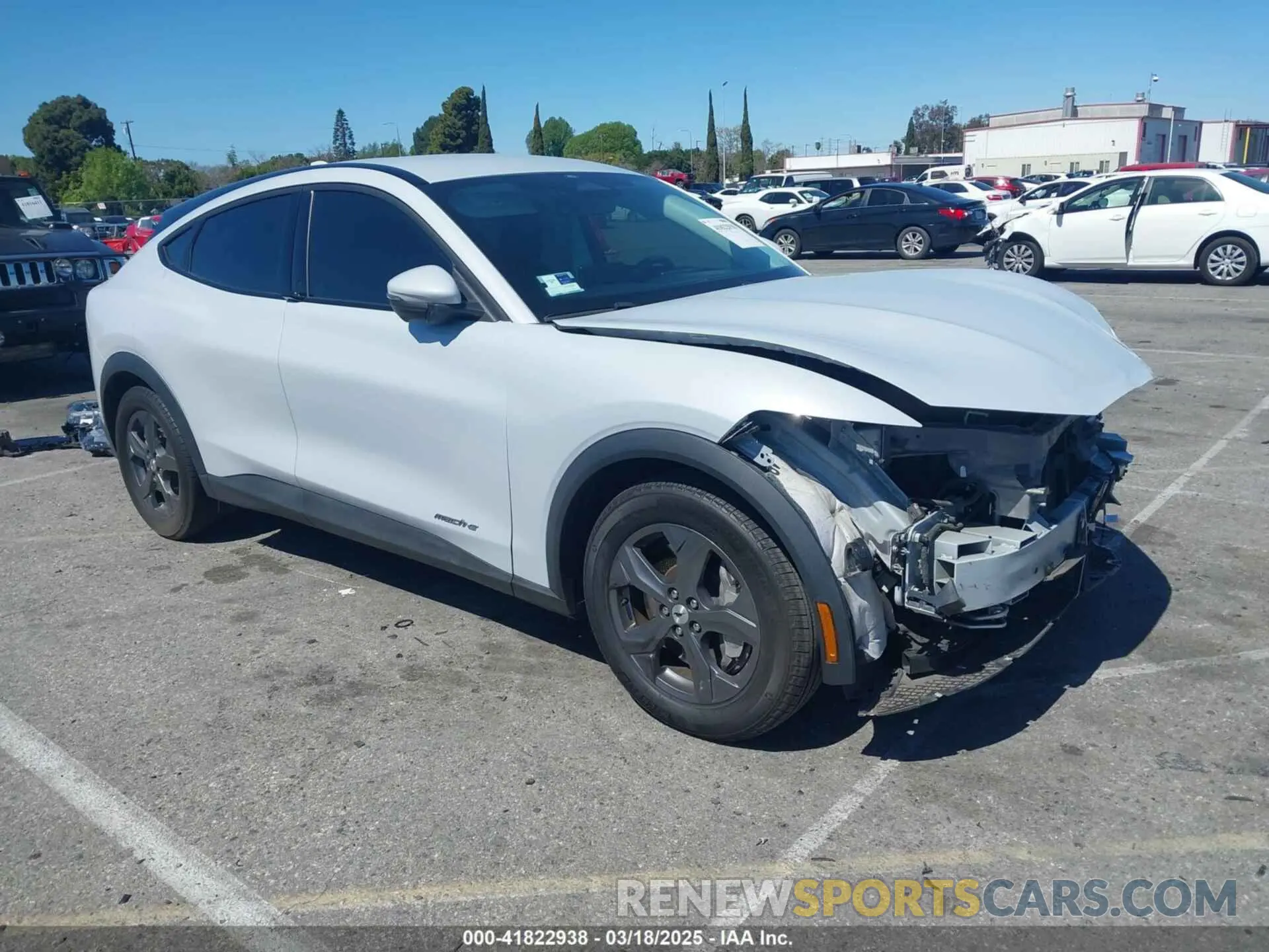 1 Photograph of a damaged car 3FMTK1RM7MMA57653 FORD MUSTANG MACH-E 2021