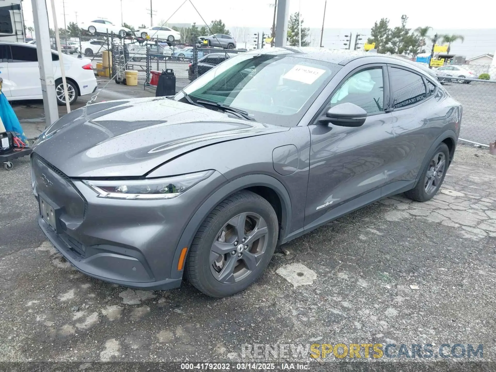 2 Photograph of a damaged car 3FMTK1RM8MMA35029 FORD MUSTANG MACH-E 2021