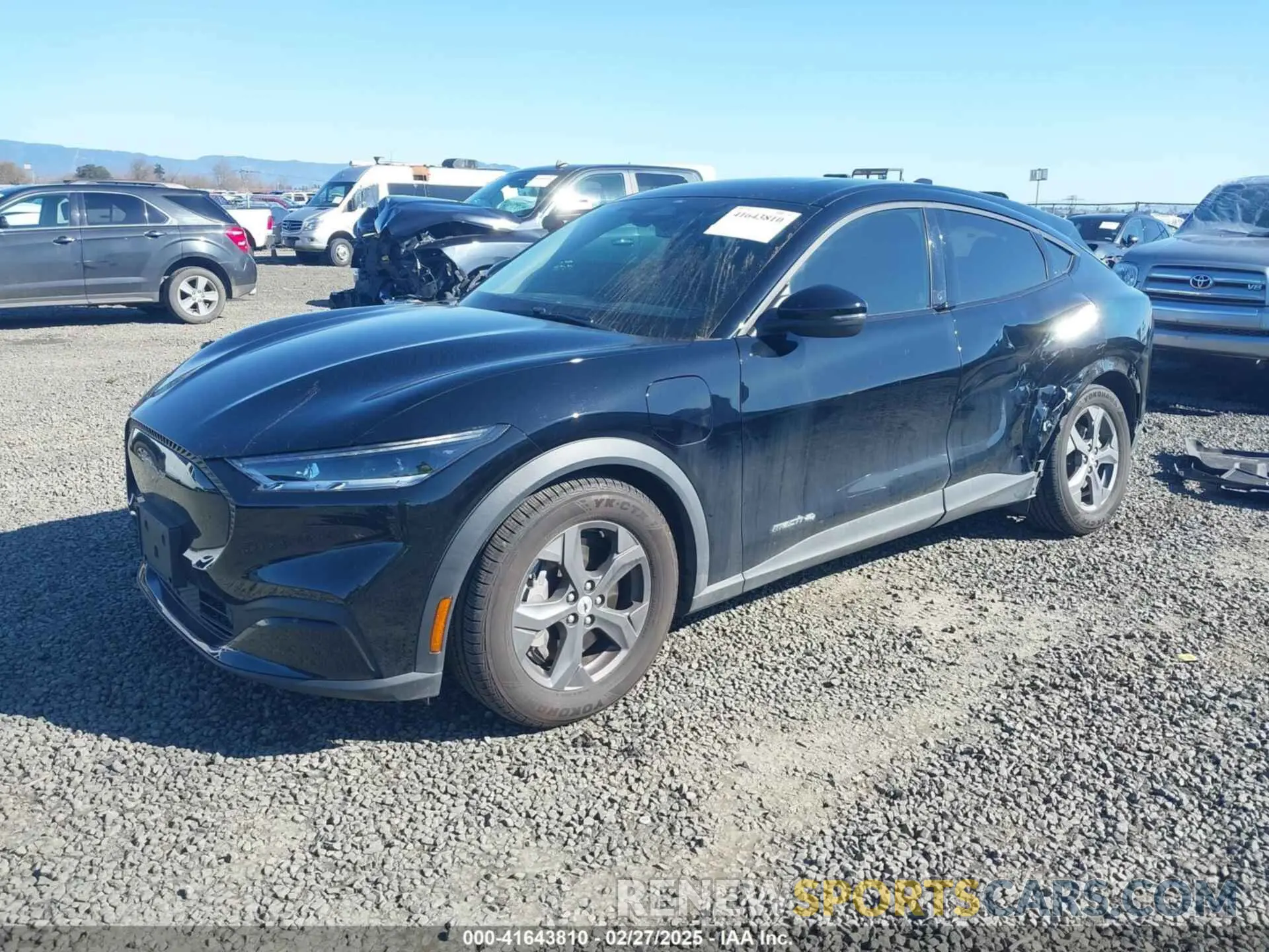2 Photograph of a damaged car 3FMTK1SS0MMA20839 FORD MUSTANG MACH-E 2021