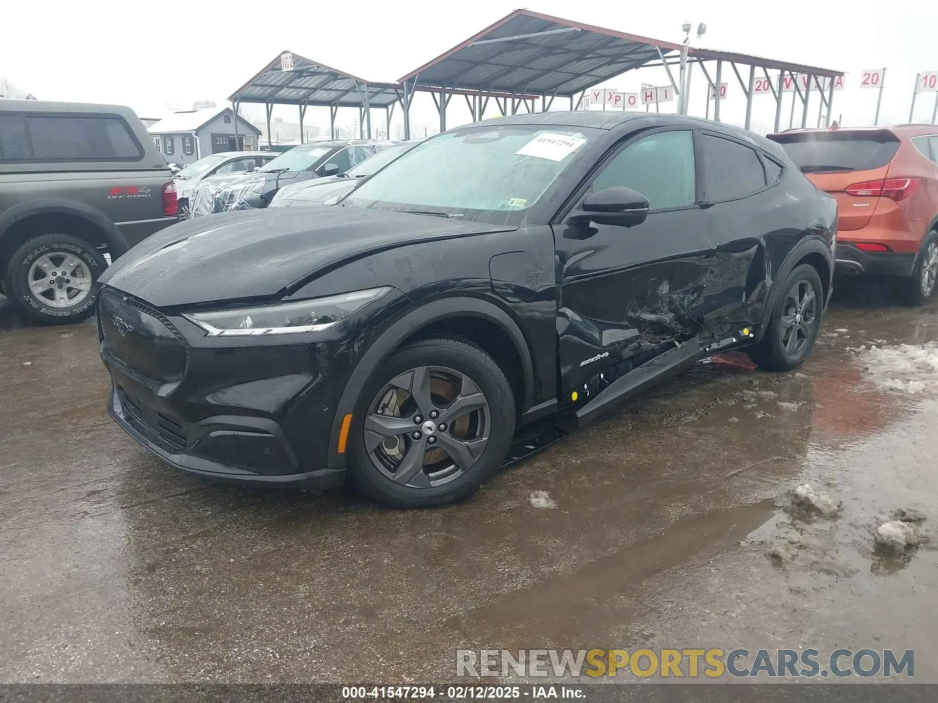 2 Photograph of a damaged car 3FMTK1SS3MMA01332 FORD MUSTANG MACH-E 2021