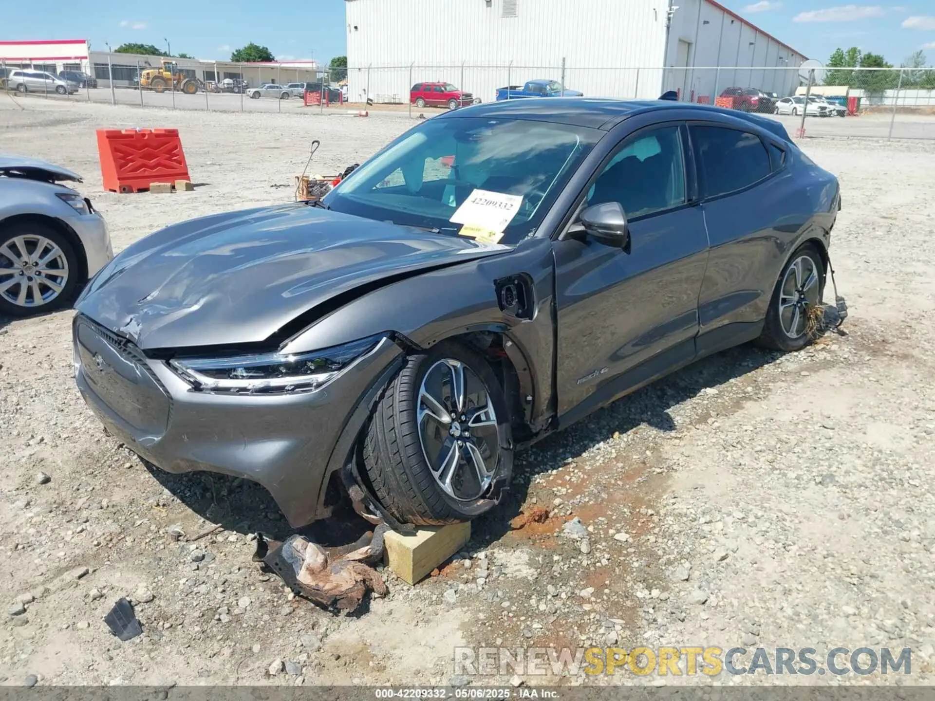 2 Photograph of a damaged car 3FMTK1SSXMMA25207 FORD MUSTANG MACH-E 2021