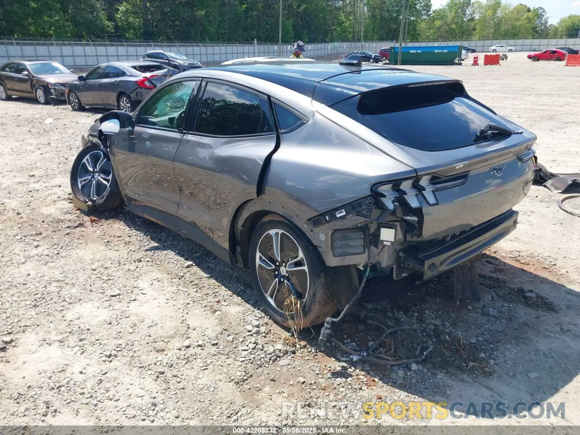 3 Photograph of a damaged car 3FMTK1SSXMMA25207 FORD MUSTANG MACH-E 2021