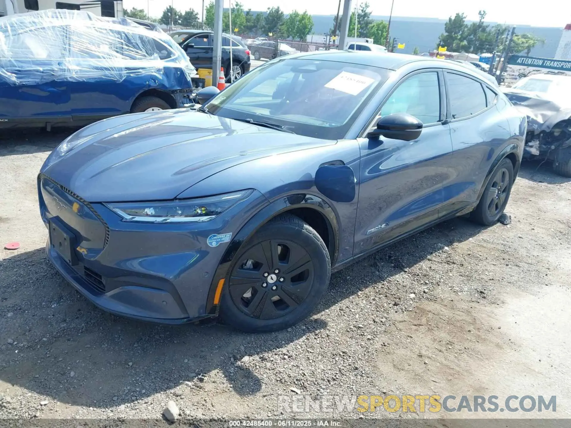 2 Photograph of a damaged car 3FMTK2R70MMA41276 FORD MUSTANG MACH-E 2021