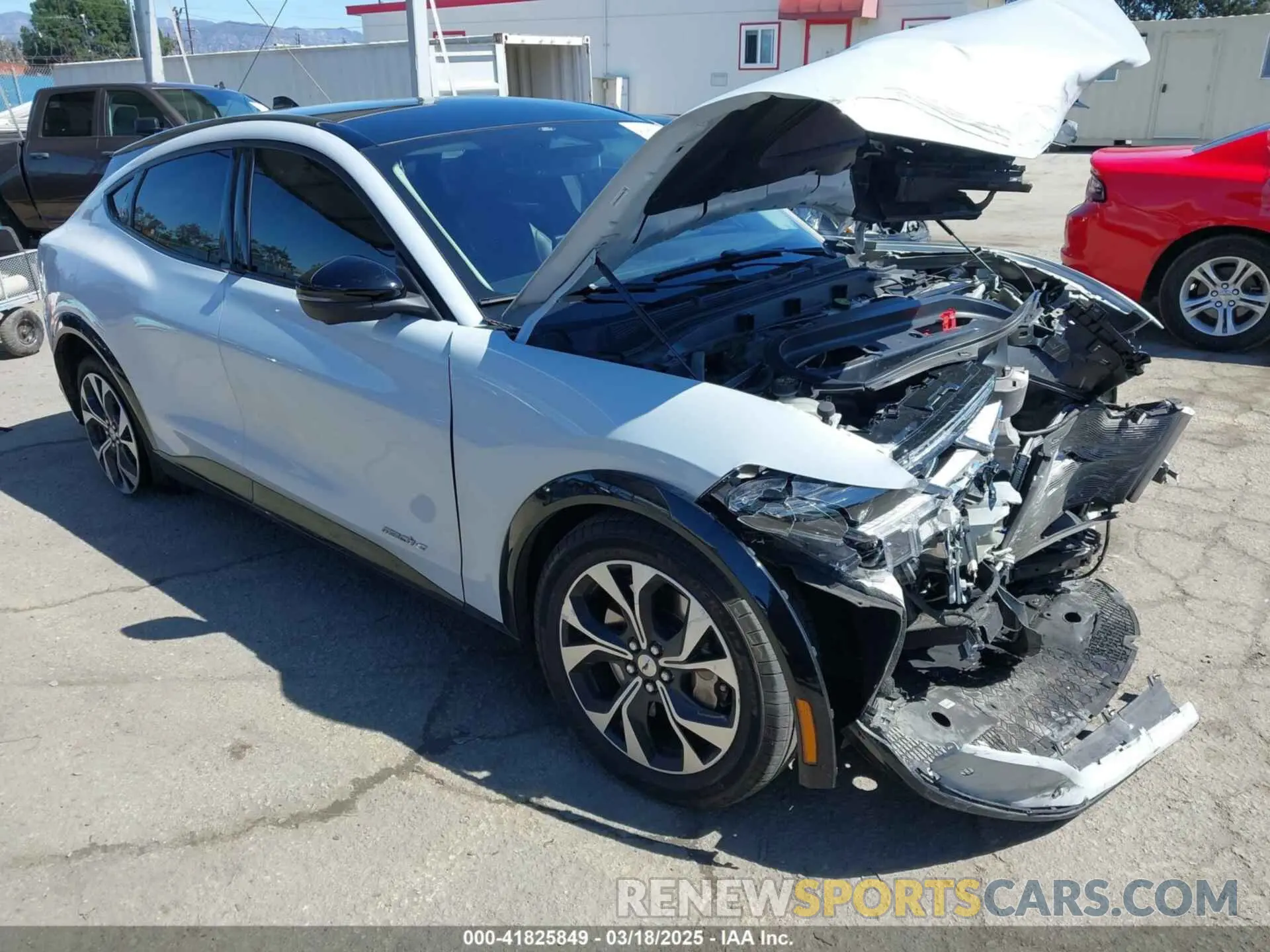 1 Photograph of a damaged car 3FMTK3RM5MMA60868 FORD MUSTANG MACH-E 2021