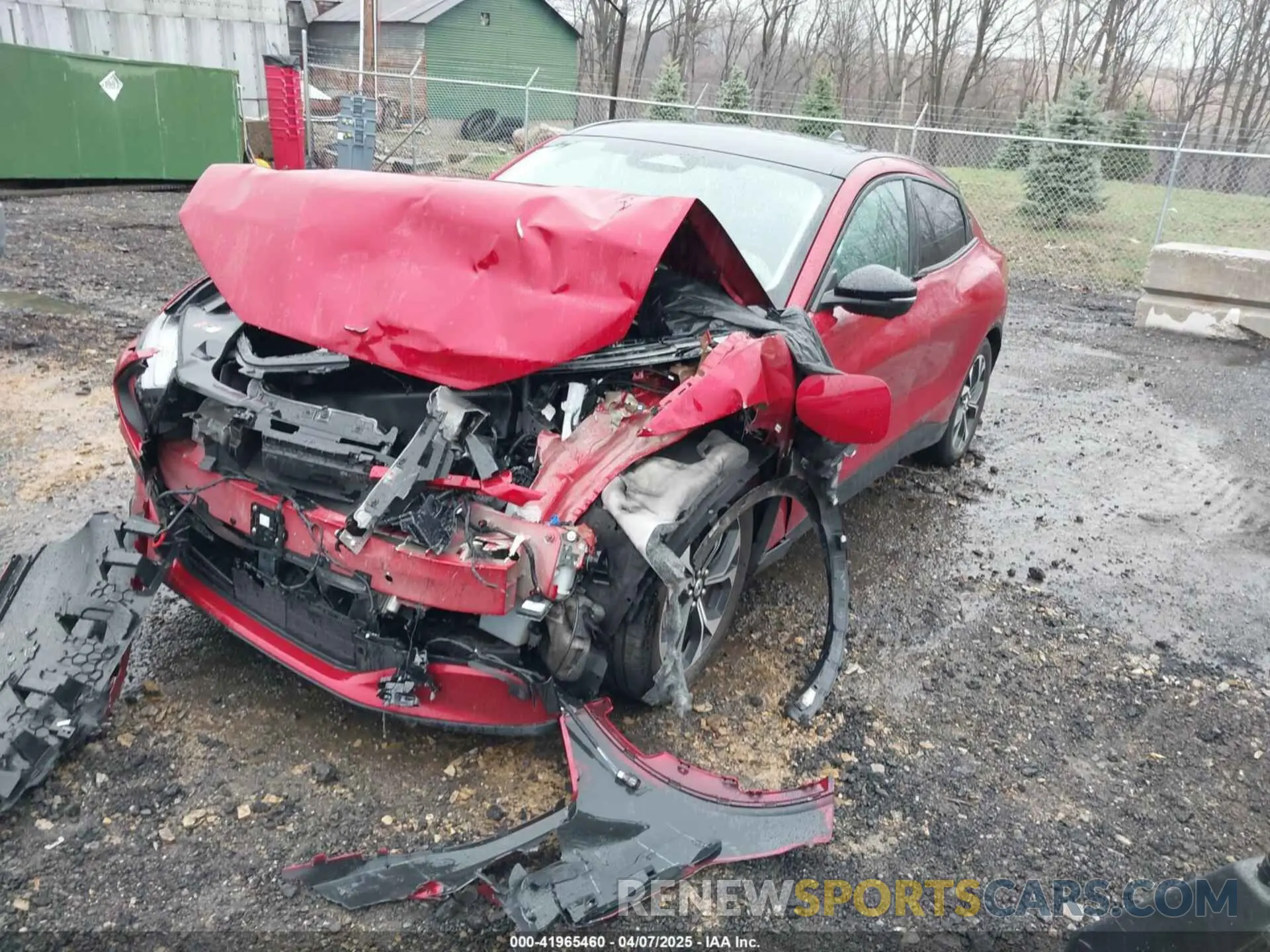 2 Photograph of a damaged car 3FMTK3SU7MMA51535 FORD MUSTANG MACH-E 2021