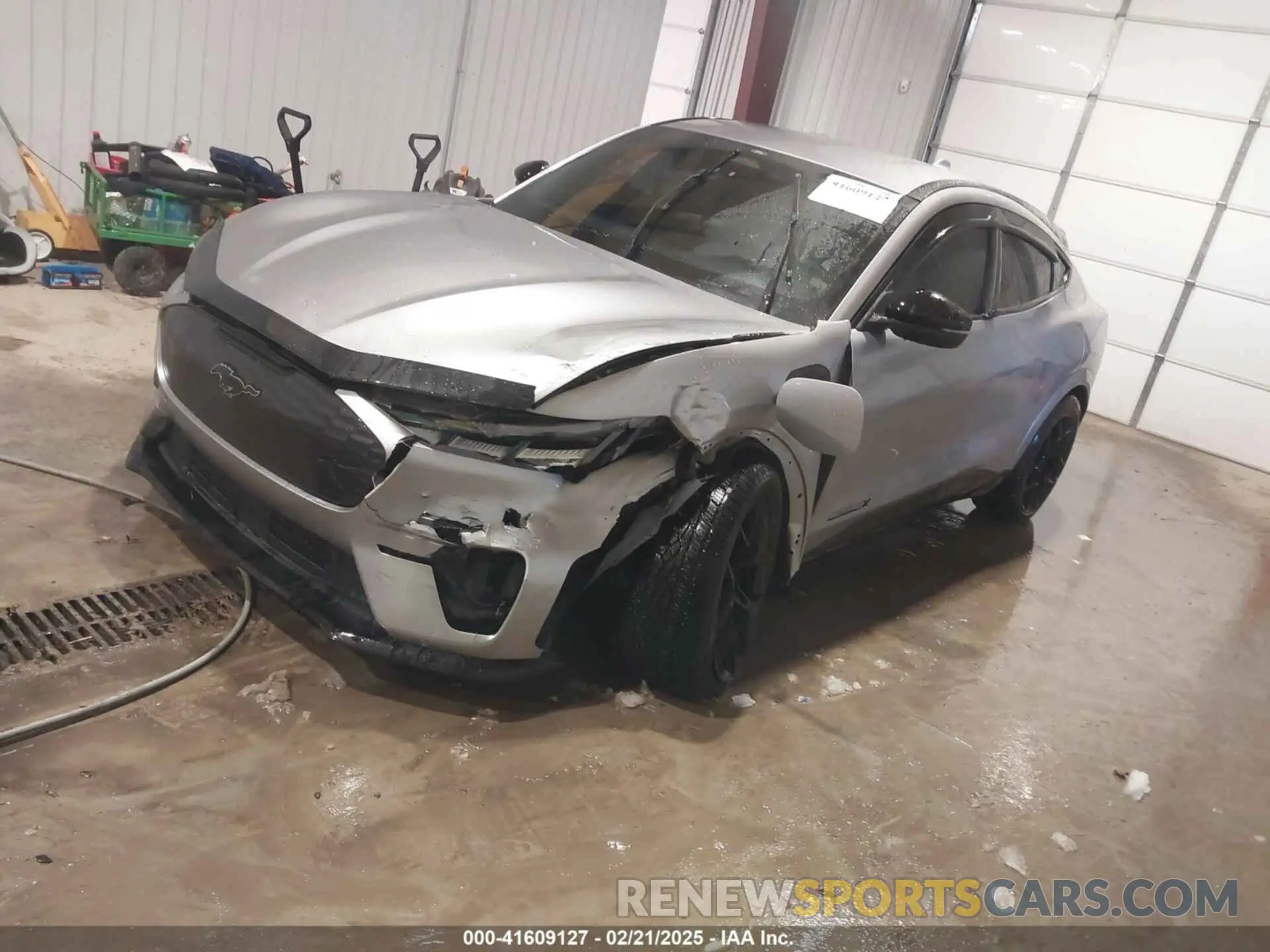 2 Photograph of a damaged car 3FMTK4SE4MMD99856 FORD MUSTANG MACH-E 2021