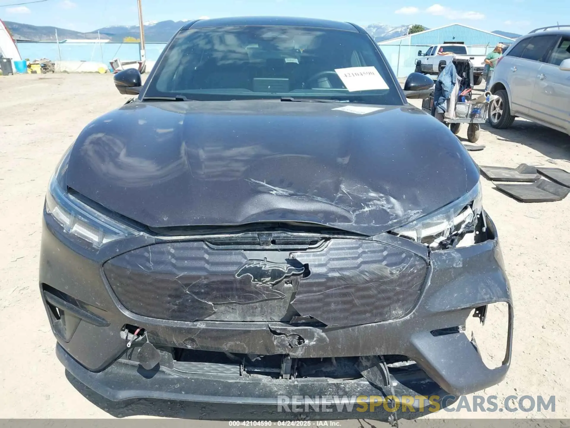 12 Photograph of a damaged car 3FMTK4SX4MME03485 FORD MUSTANG MACH-E 2021