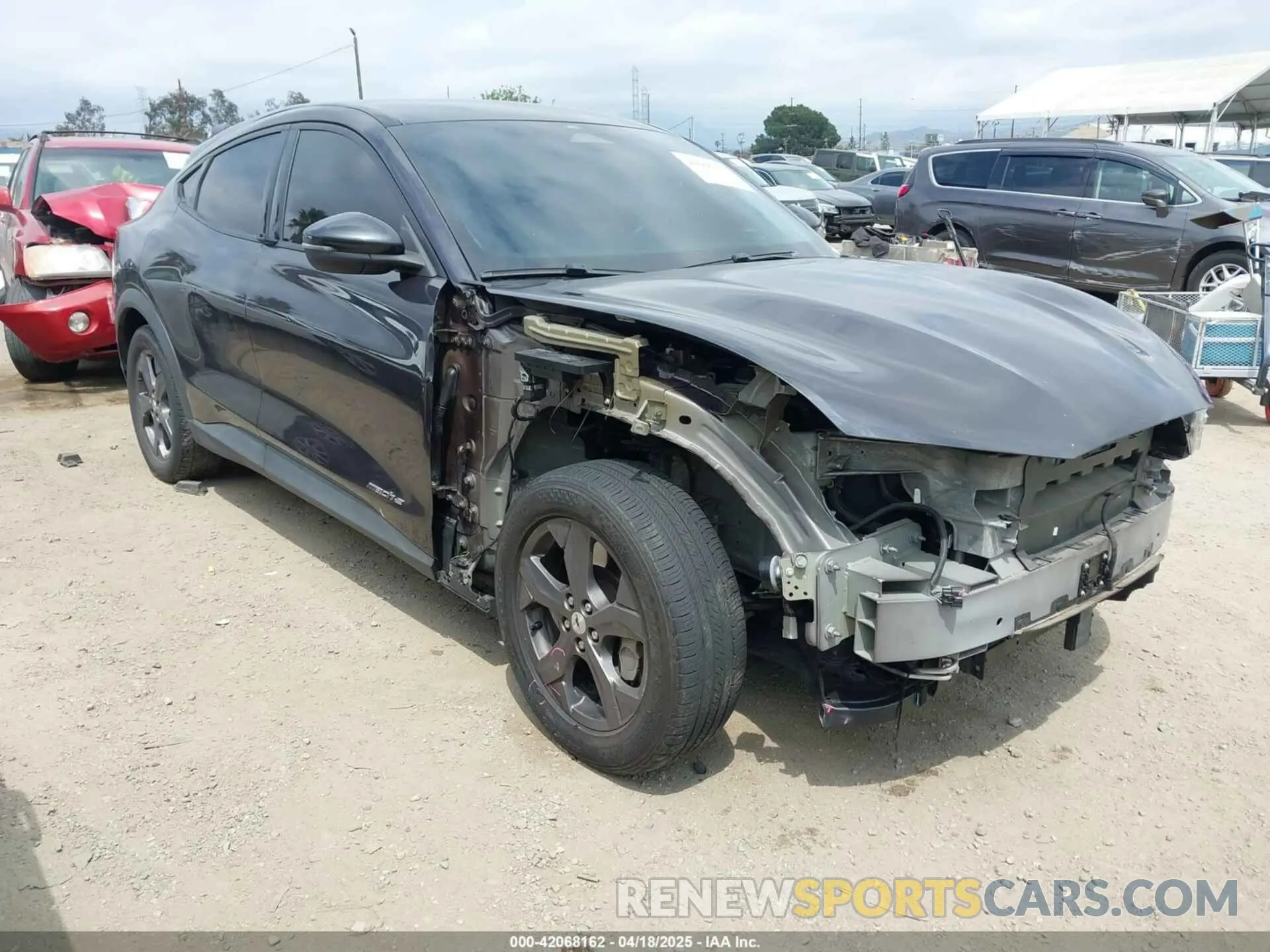 1 Photograph of a damaged car 3FMTK1RM3NMA14588 FORD MUSTANG MACH-E 2022