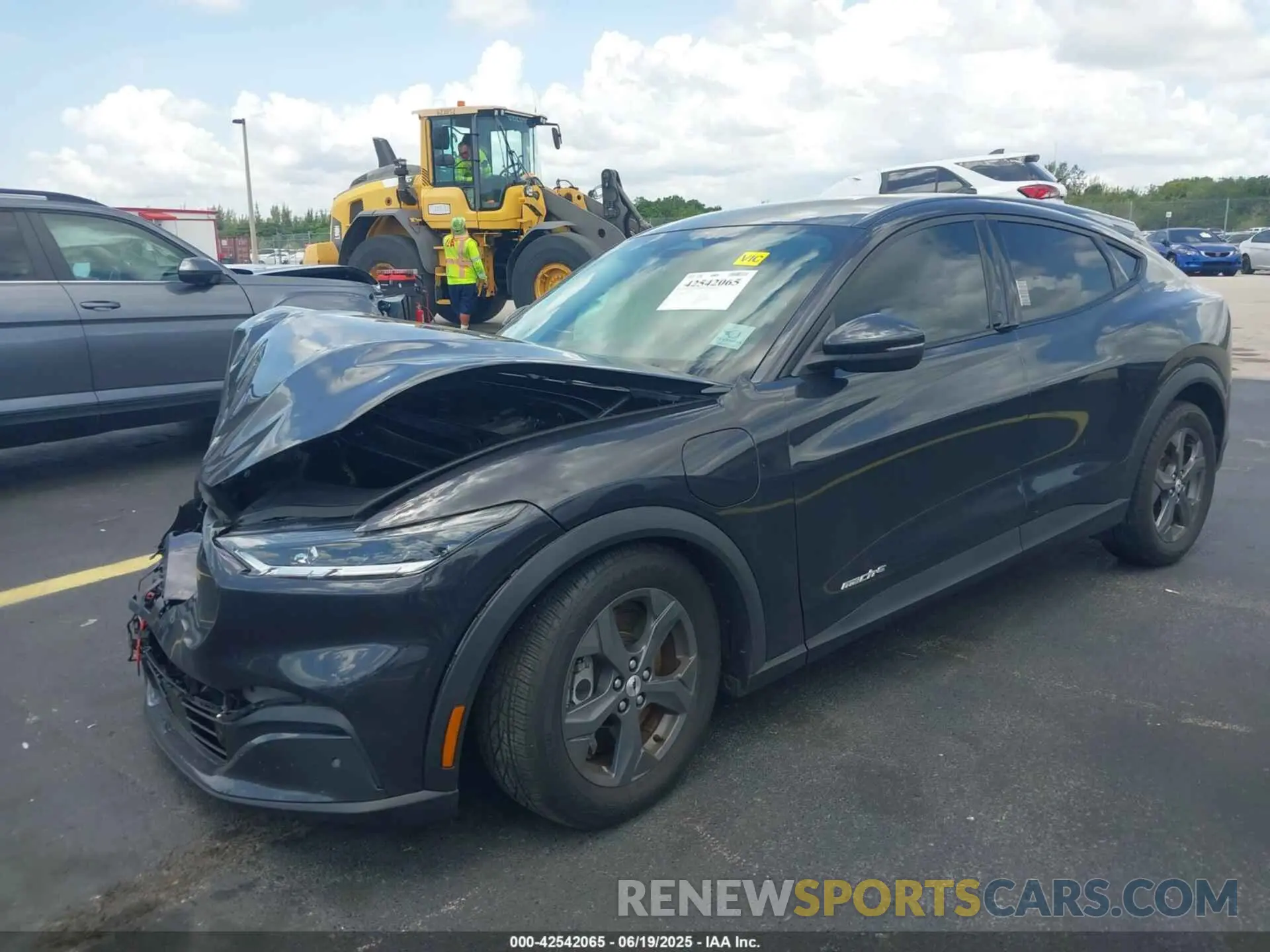 2 Photograph of a damaged car 3FMTK1RM4NMA41461 FORD MUSTANG MACH-E 2022
