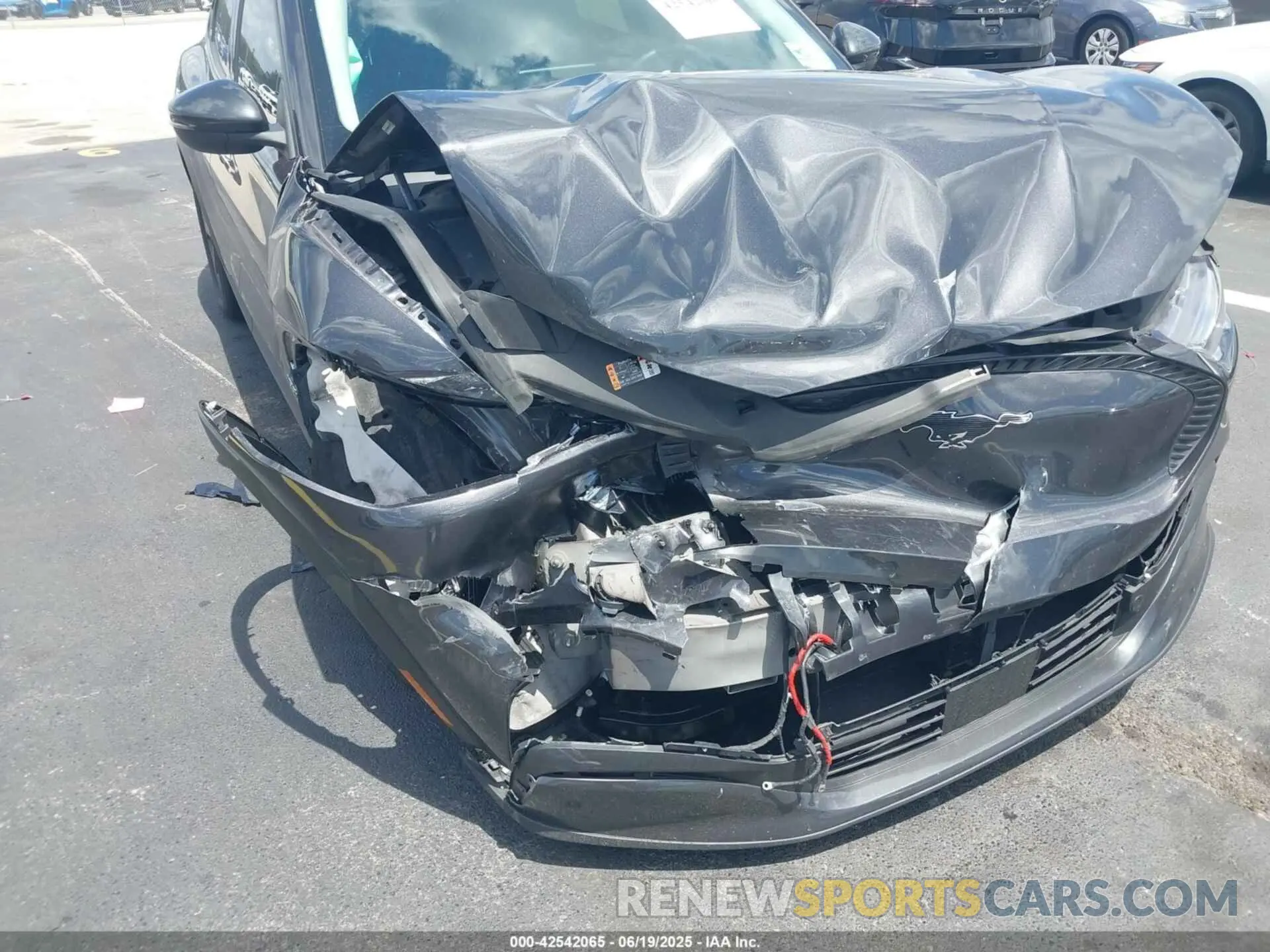 6 Photograph of a damaged car 3FMTK1RM4NMA41461 FORD MUSTANG MACH-E 2022