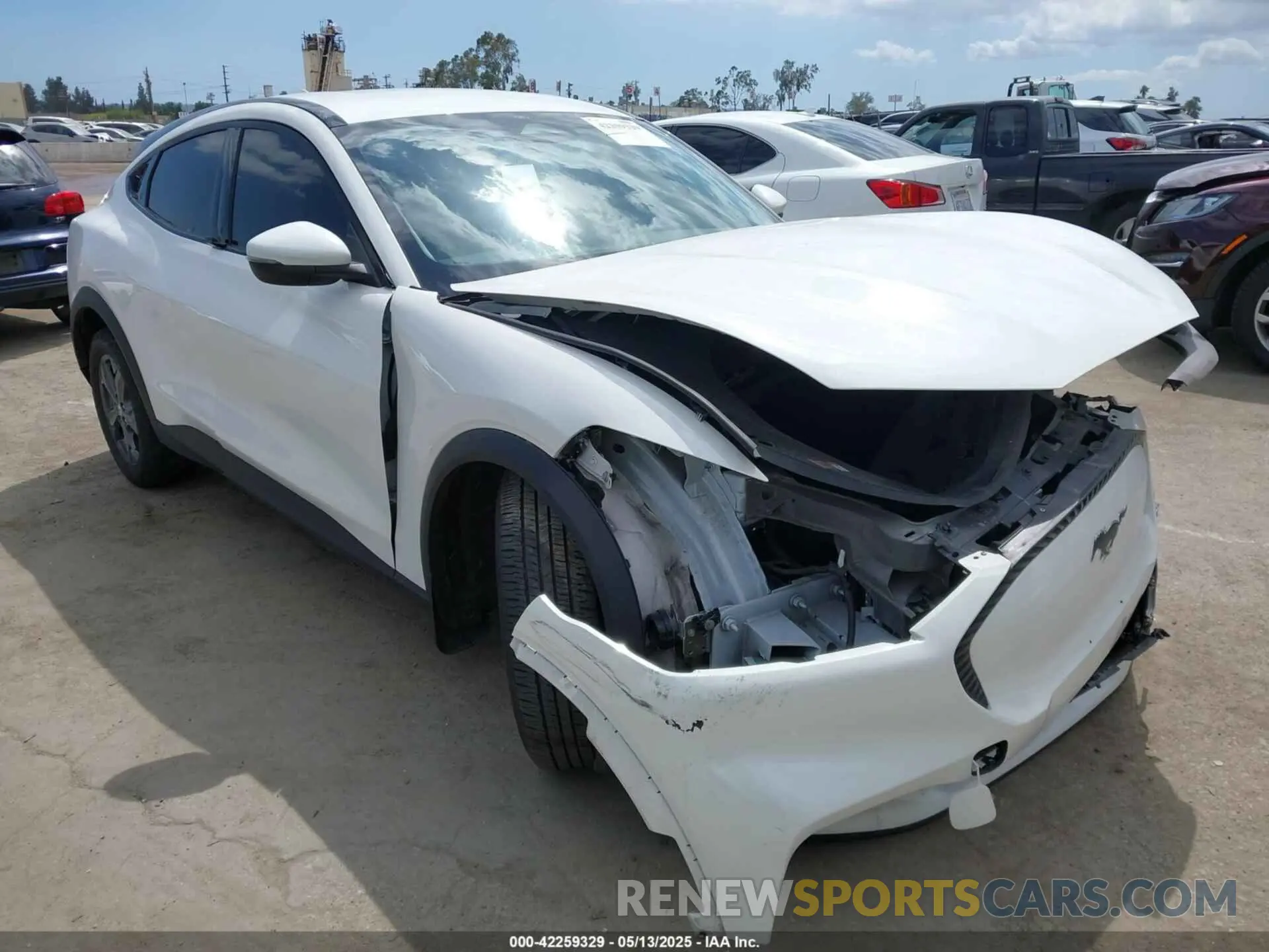 1 Photograph of a damaged car 3FMTK1RM9NMA28589 FORD MUSTANG MACH-E 2022