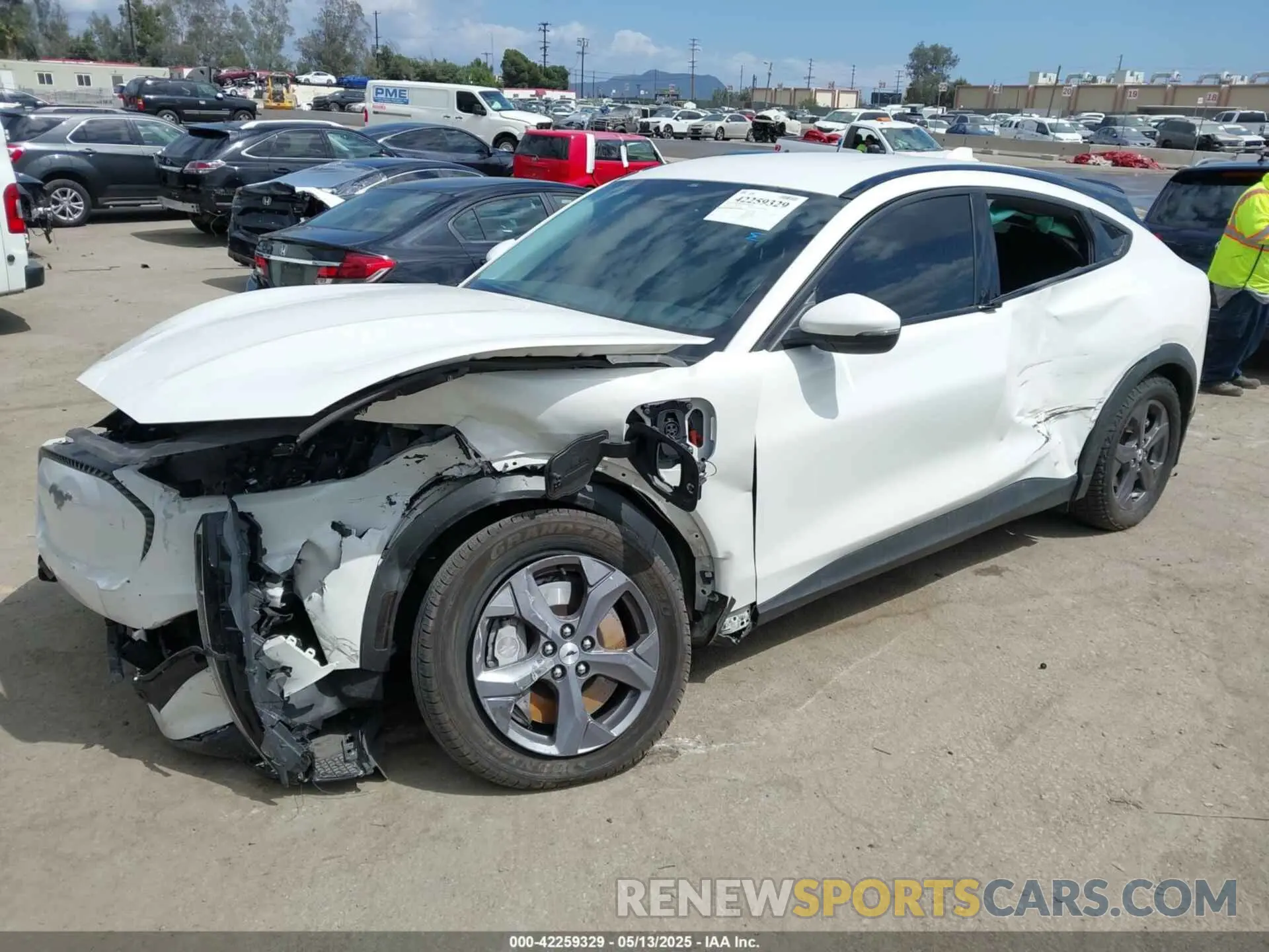 2 Photograph of a damaged car 3FMTK1RM9NMA28589 FORD MUSTANG MACH-E 2022