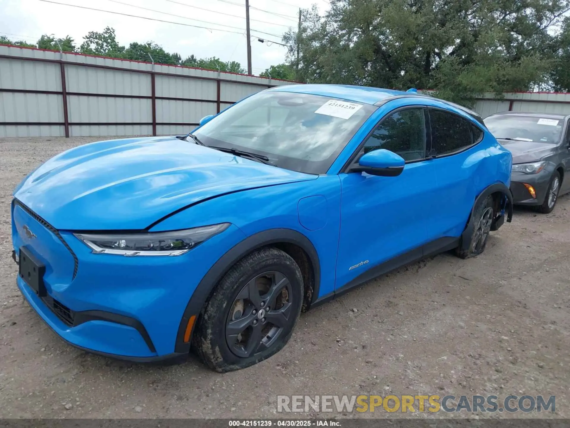 2 Photograph of a damaged car 3FMTK1SS9NMA18833 FORD MUSTANG MACH-E 2022