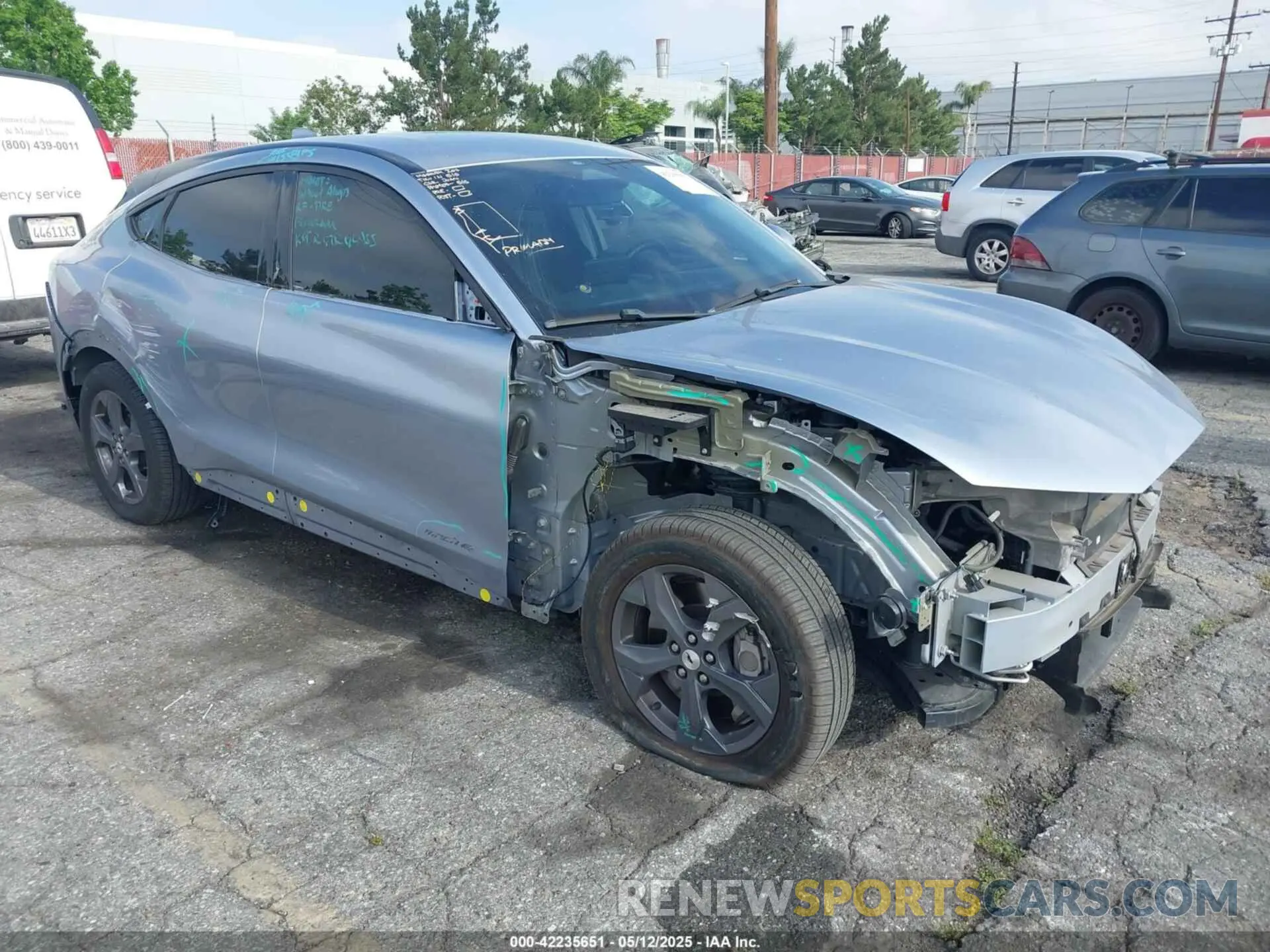 1 Photograph of a damaged car 3FMTK1SSXNMA14614 FORD MUSTANG MACH-E 2022