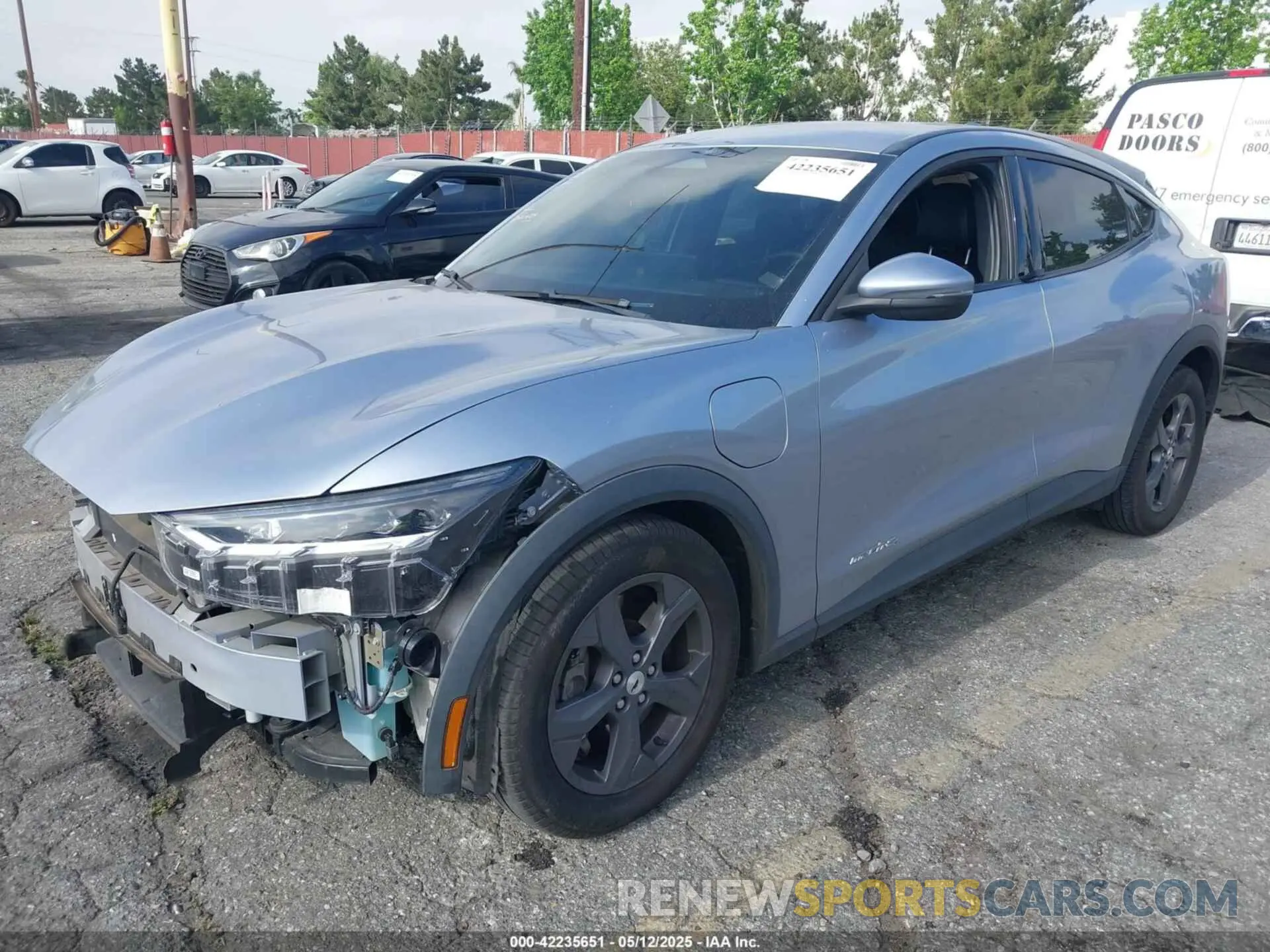 2 Photograph of a damaged car 3FMTK1SSXNMA14614 FORD MUSTANG MACH-E 2022