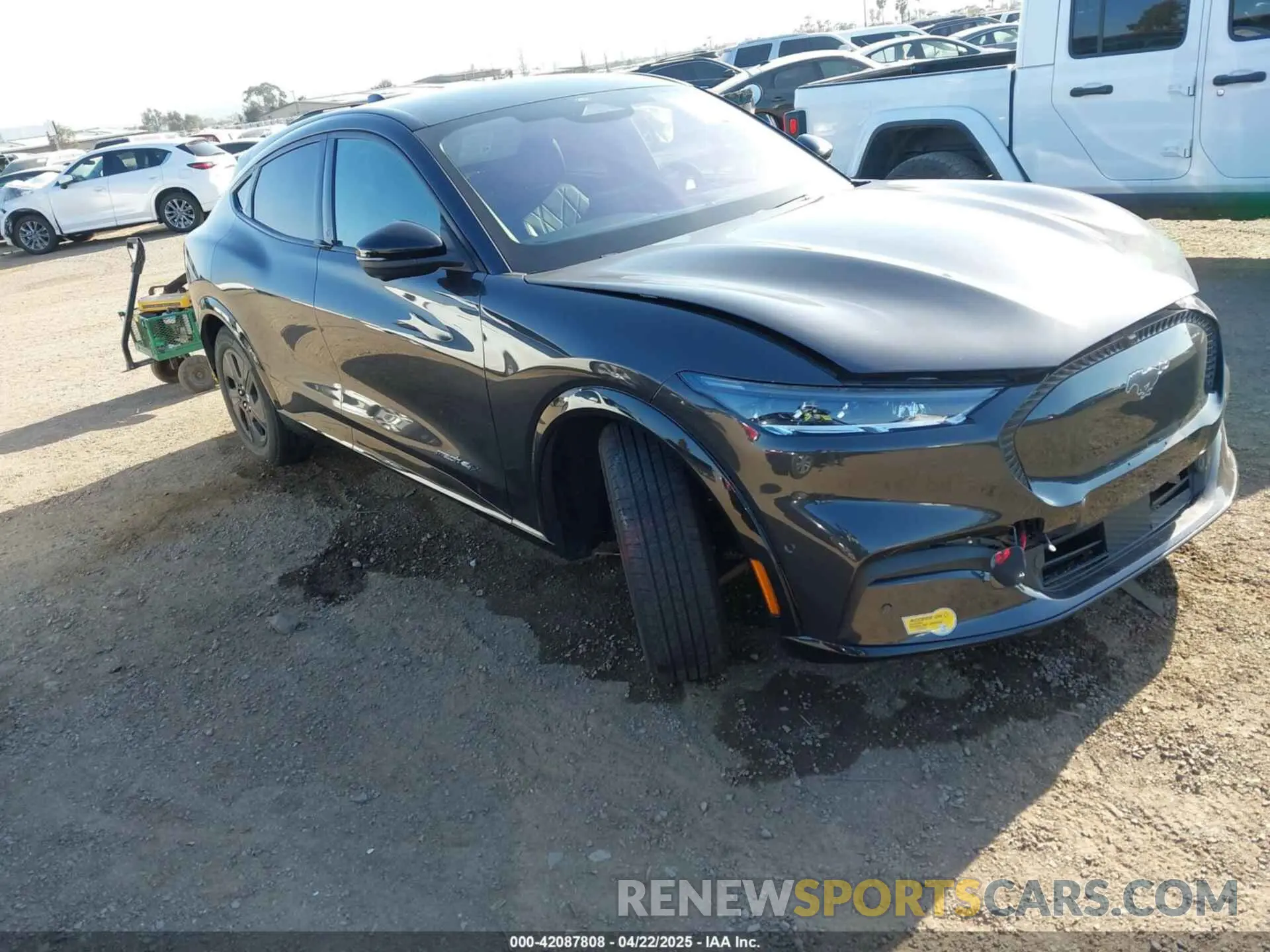 1 Photograph of a damaged car 3FMTK2SU4NMA38950 FORD MUSTANG MACH-E 2022