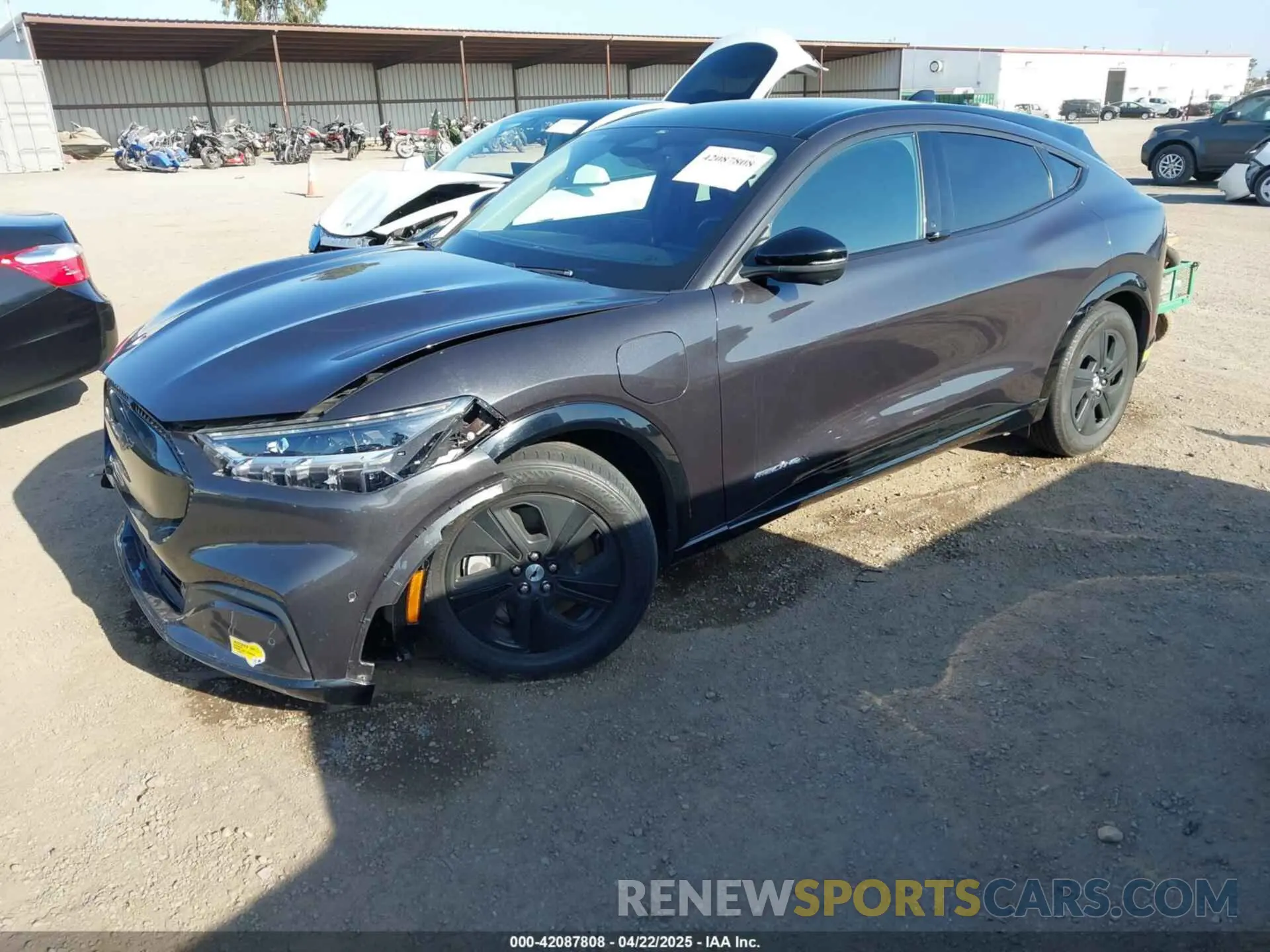 2 Photograph of a damaged car 3FMTK2SU4NMA38950 FORD MUSTANG MACH-E 2022