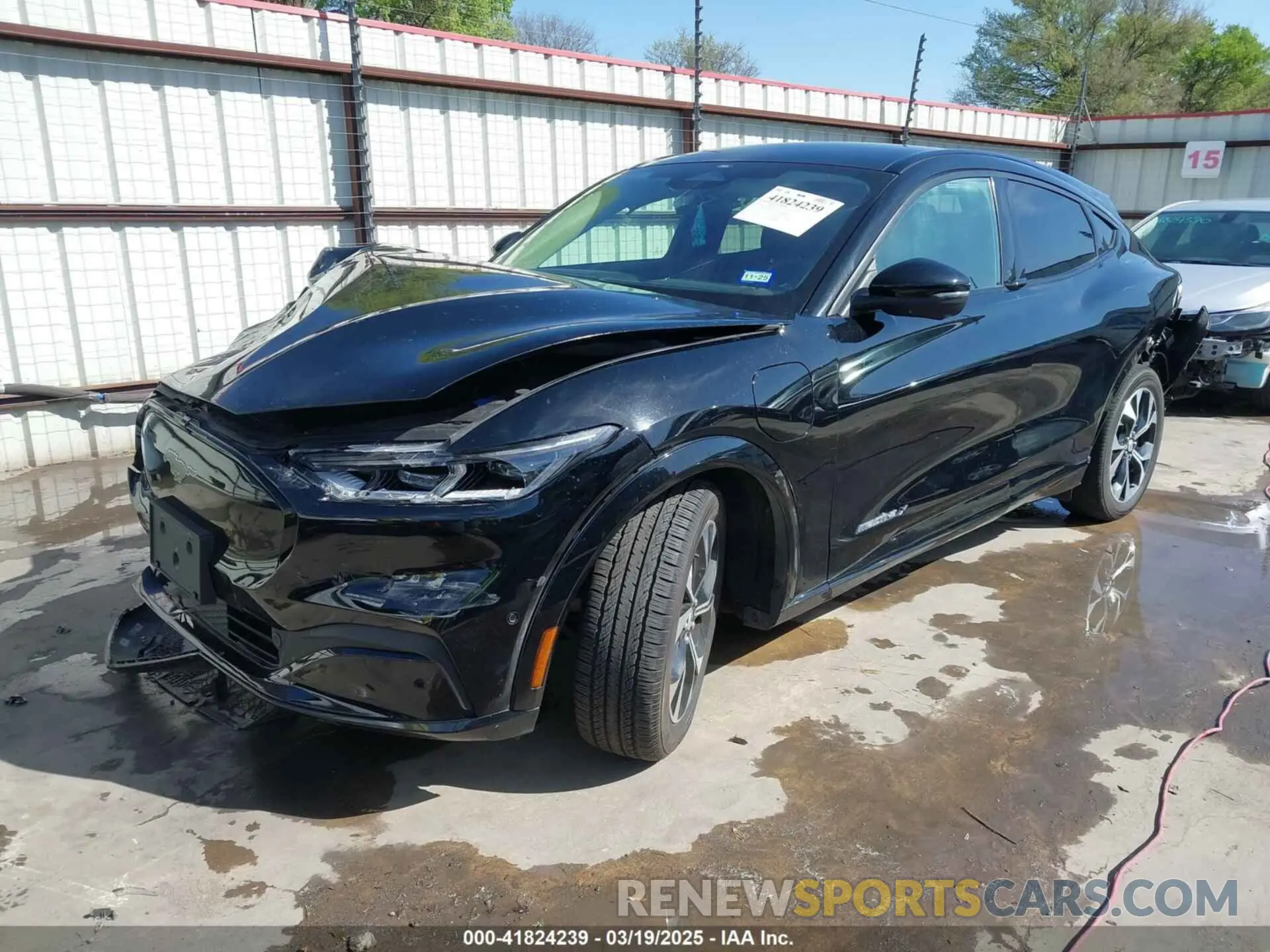 2 Photograph of a damaged car 3FMTK3R72NMA15608 FORD MUSTANG MACH-E 2022